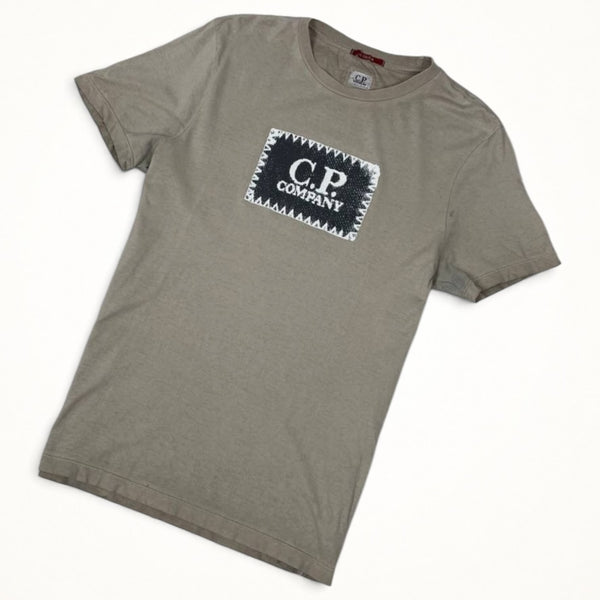 C.P. Company Logo Patch Tee (Grey)