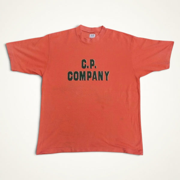 C.P. Company Logo Tee (Orange)