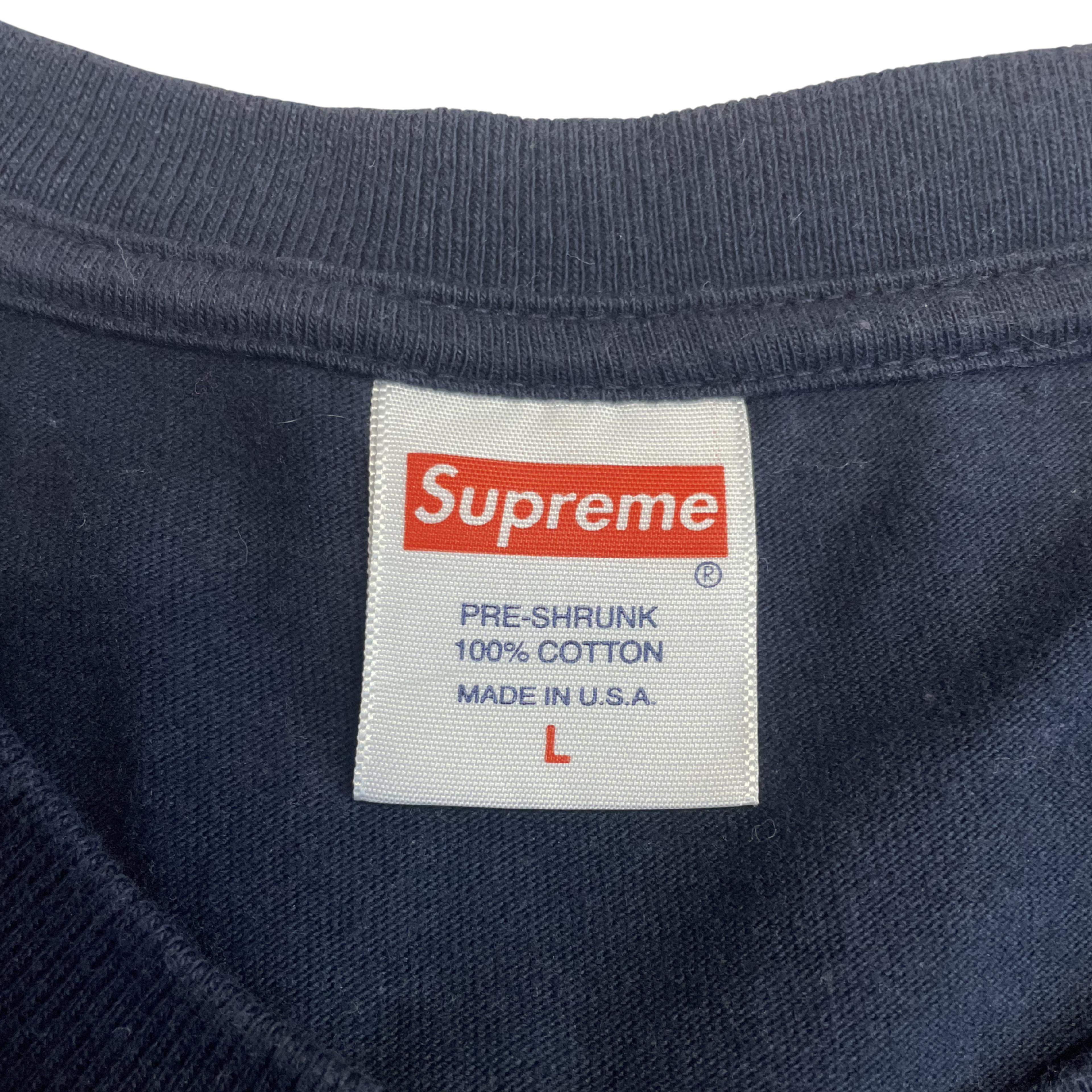 Supreme “Heaven and Earth” Tee (Navy)