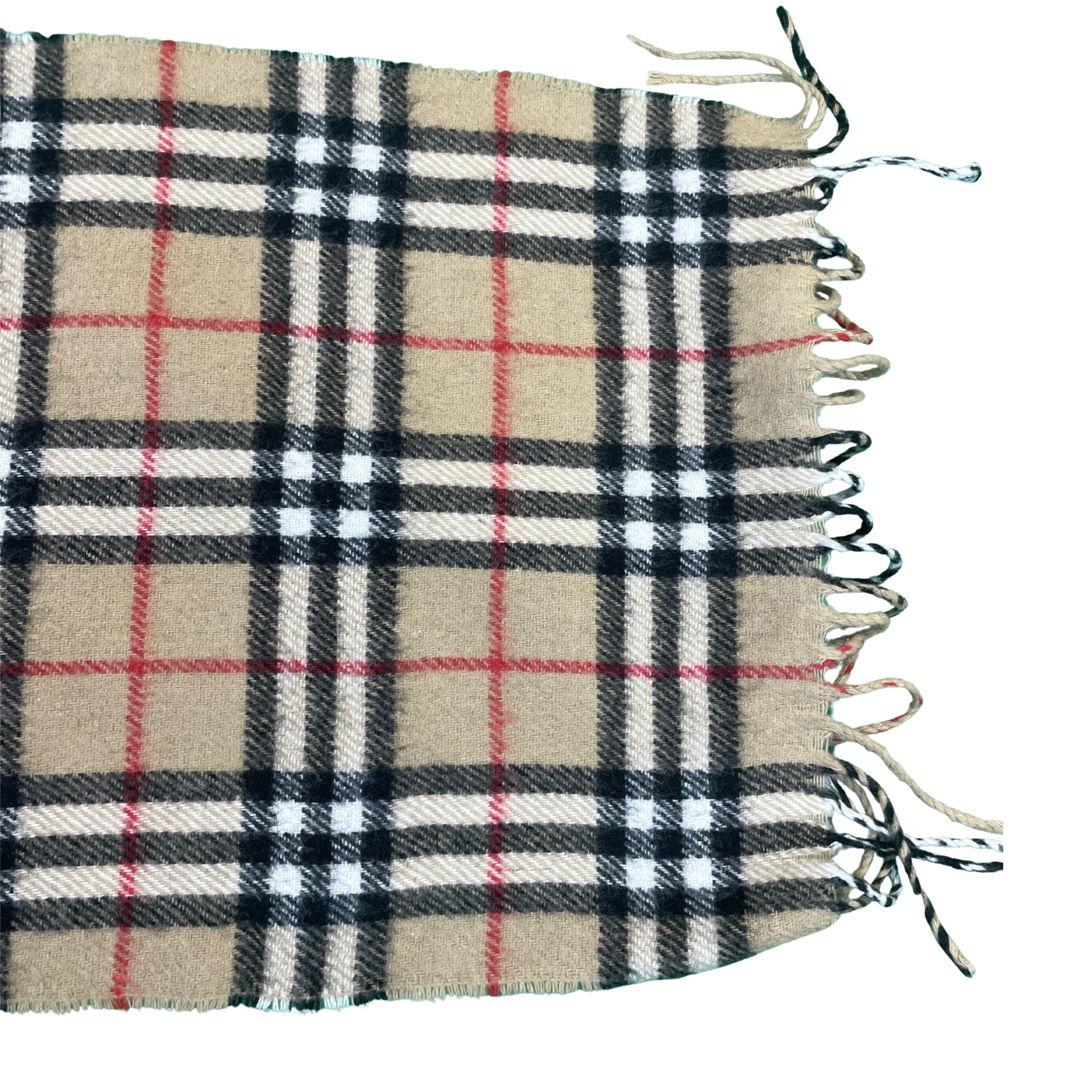Vintage Burberry Lambswool scarf