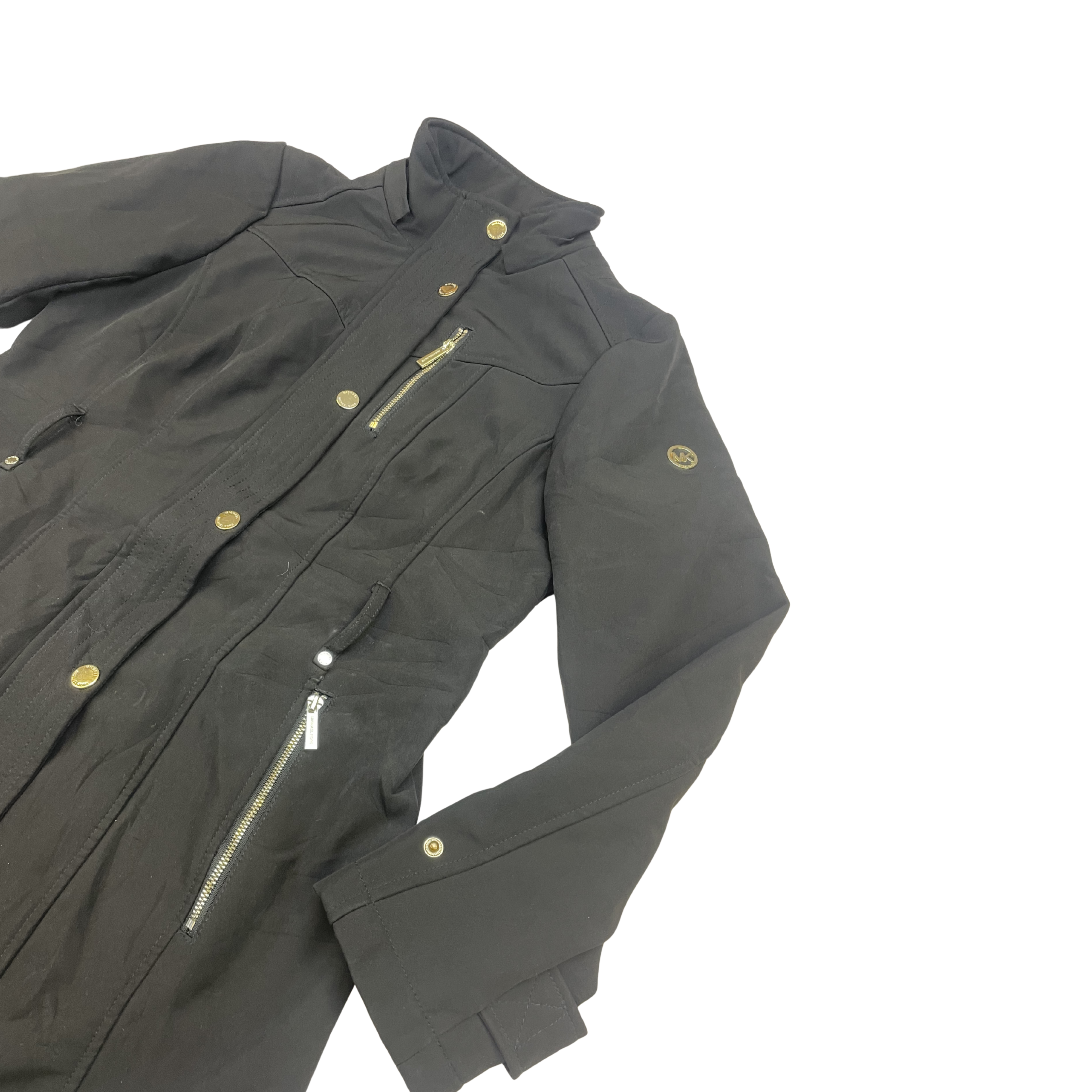 Michael Kors Quilted Coat (Black)