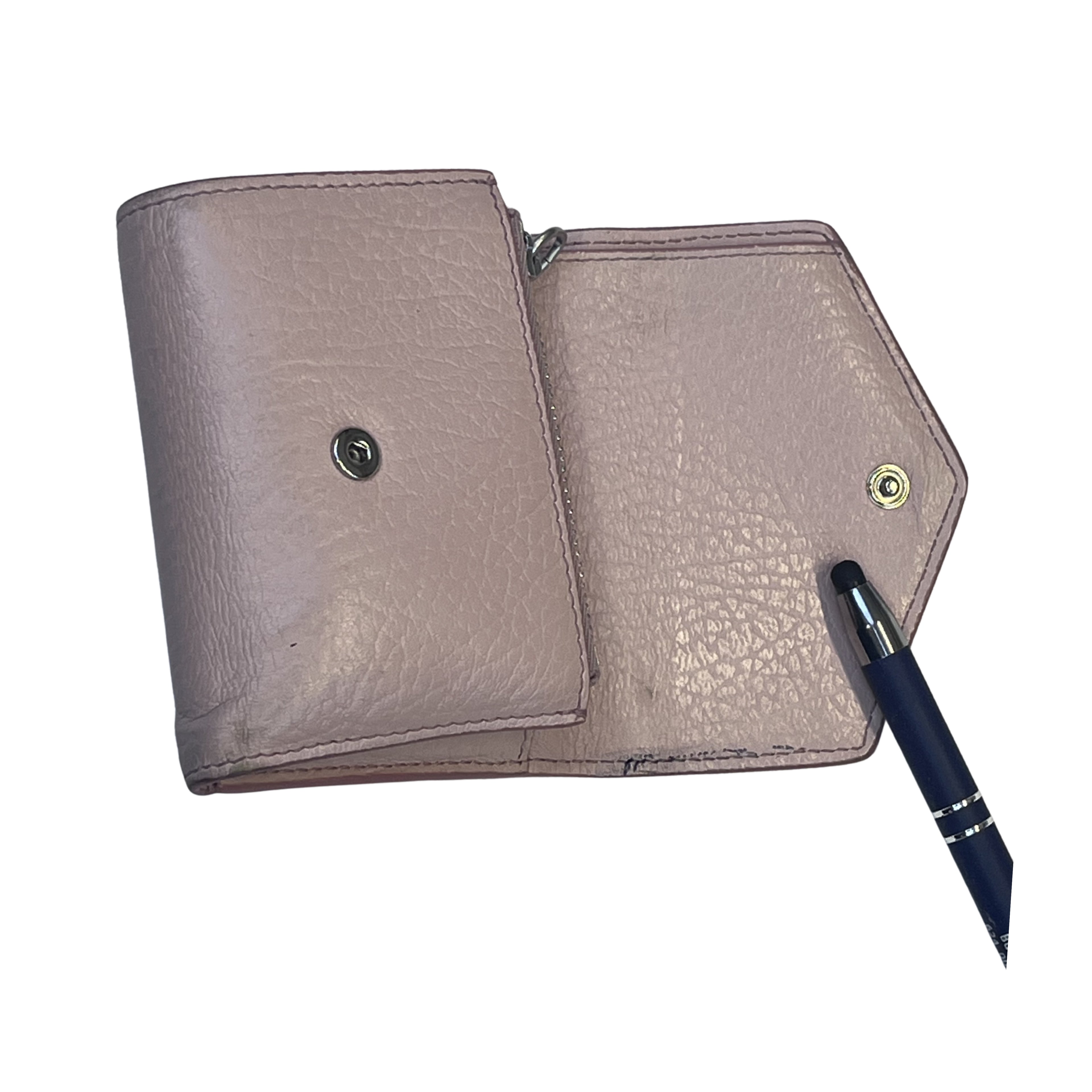 Maison Margiela – mini kožená peněženka (envelope / 4-stitch)