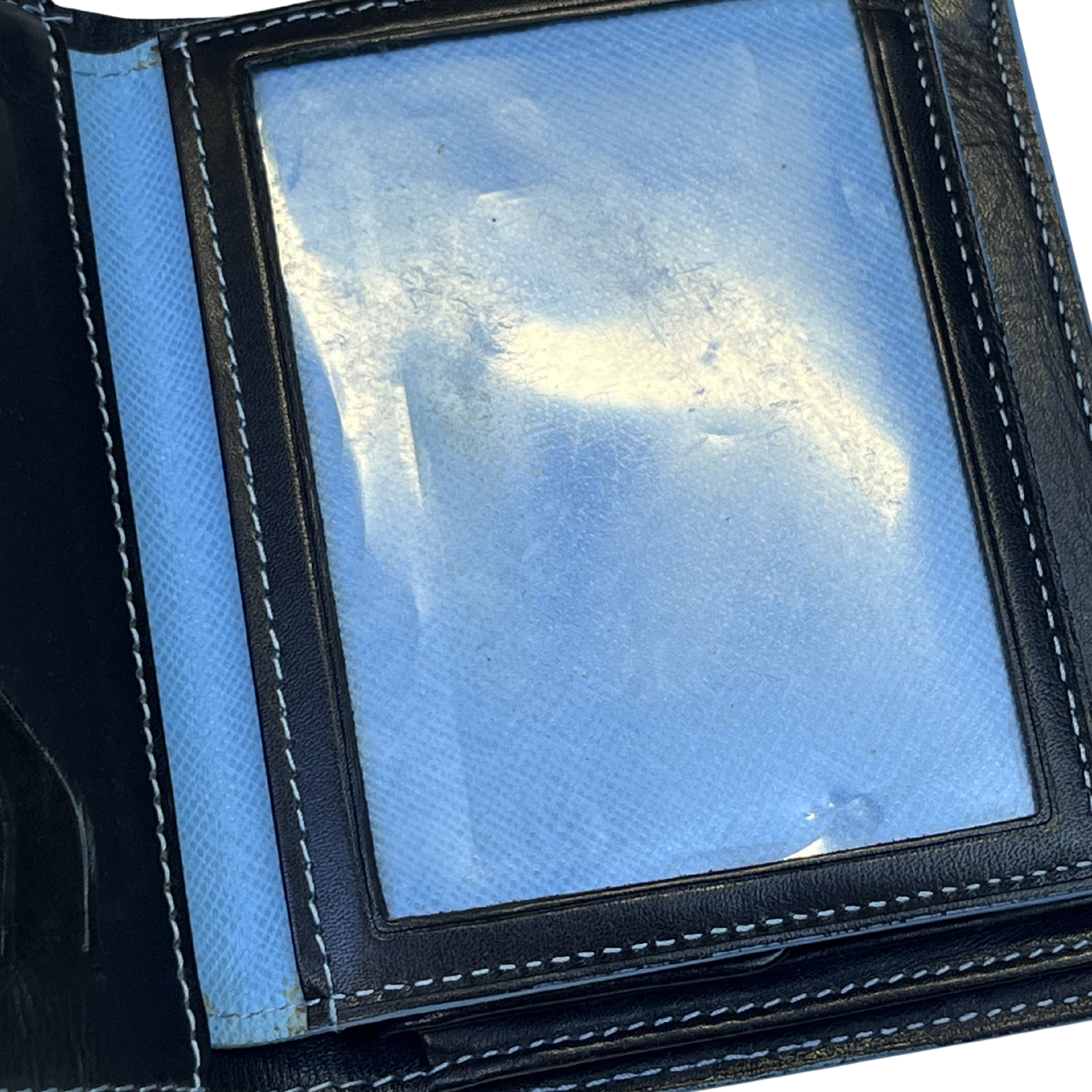 Burberry Black Label – kožená peněženka (černá)