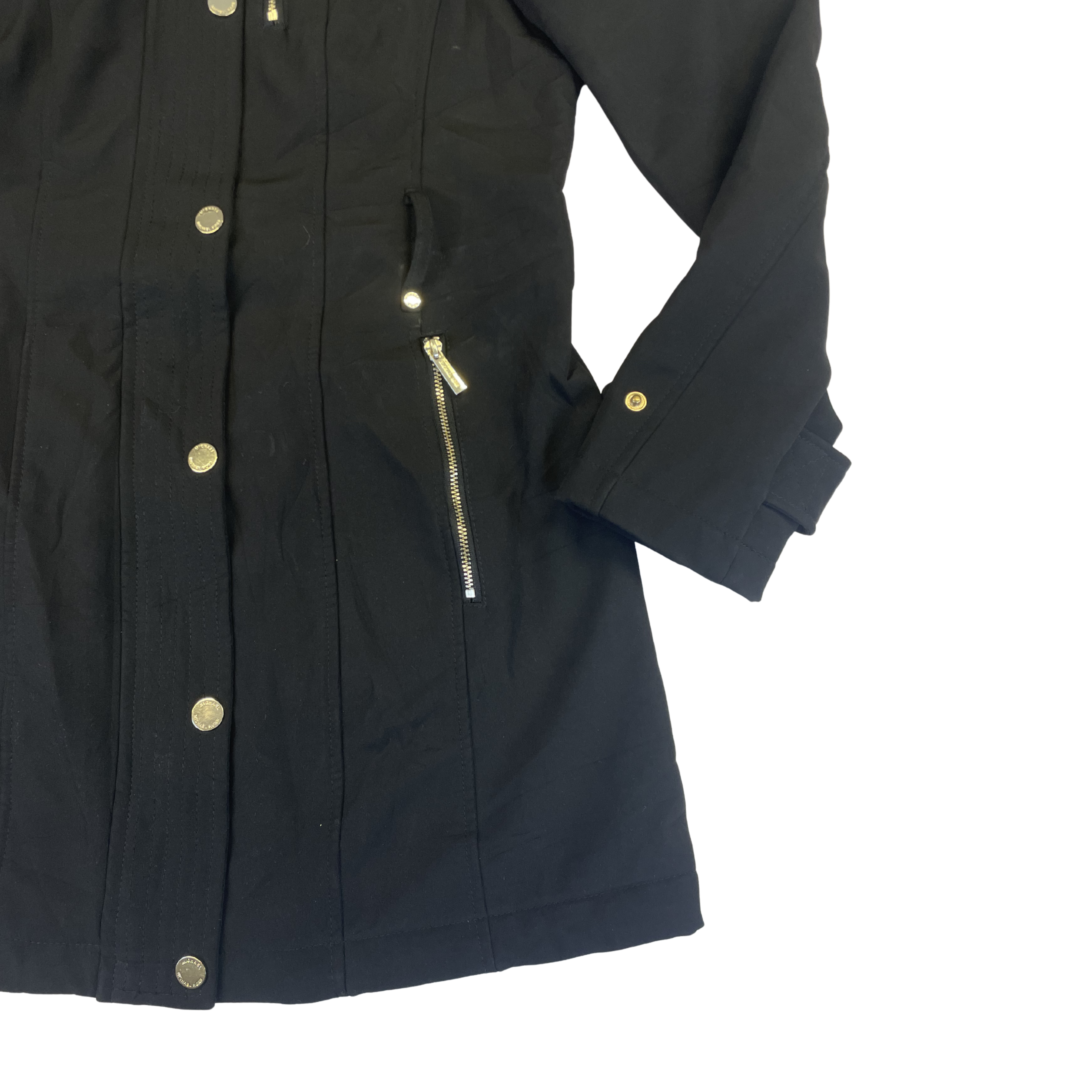 Michael Kors Quilted Coat (Black)