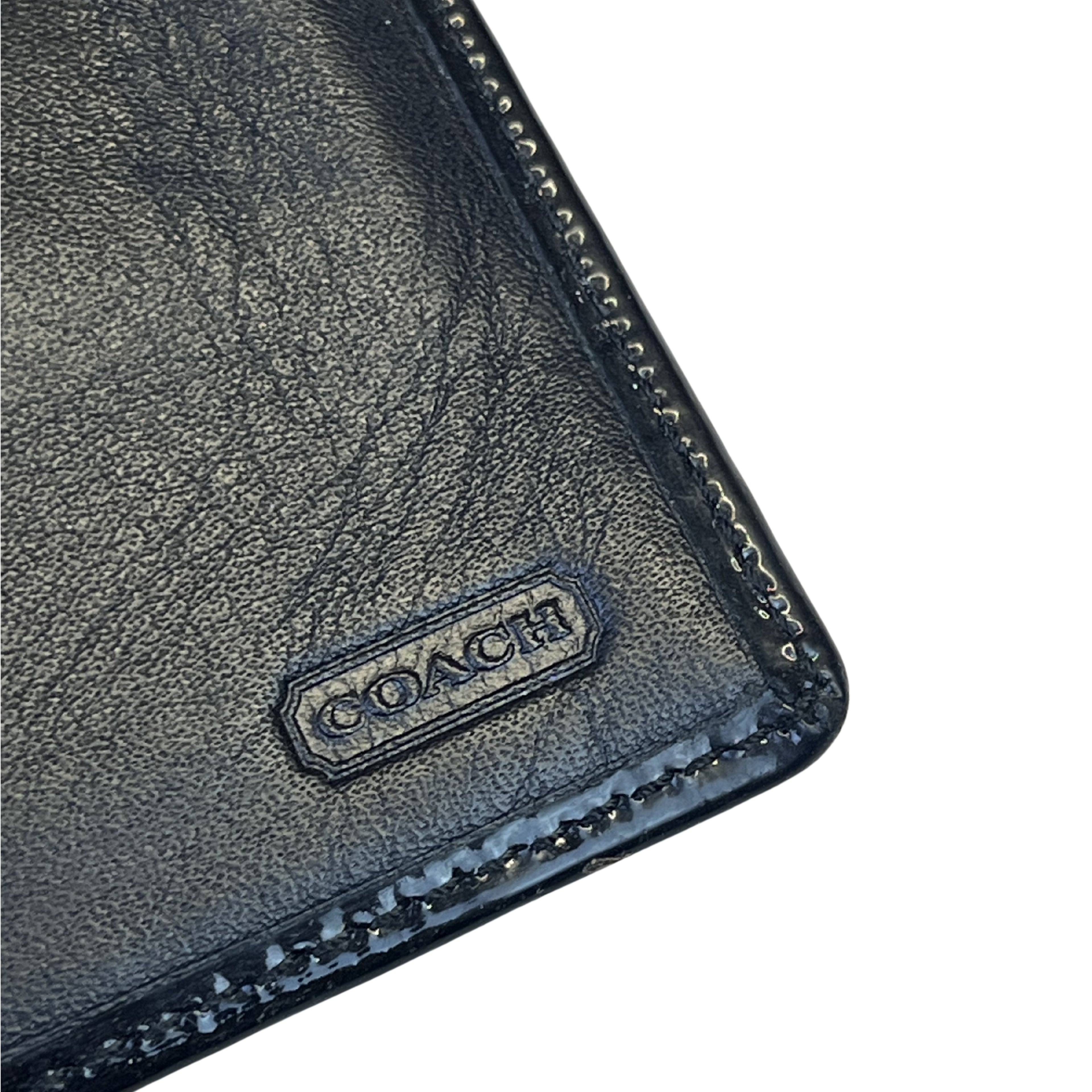 Coach Signature Long Wallet (Black)