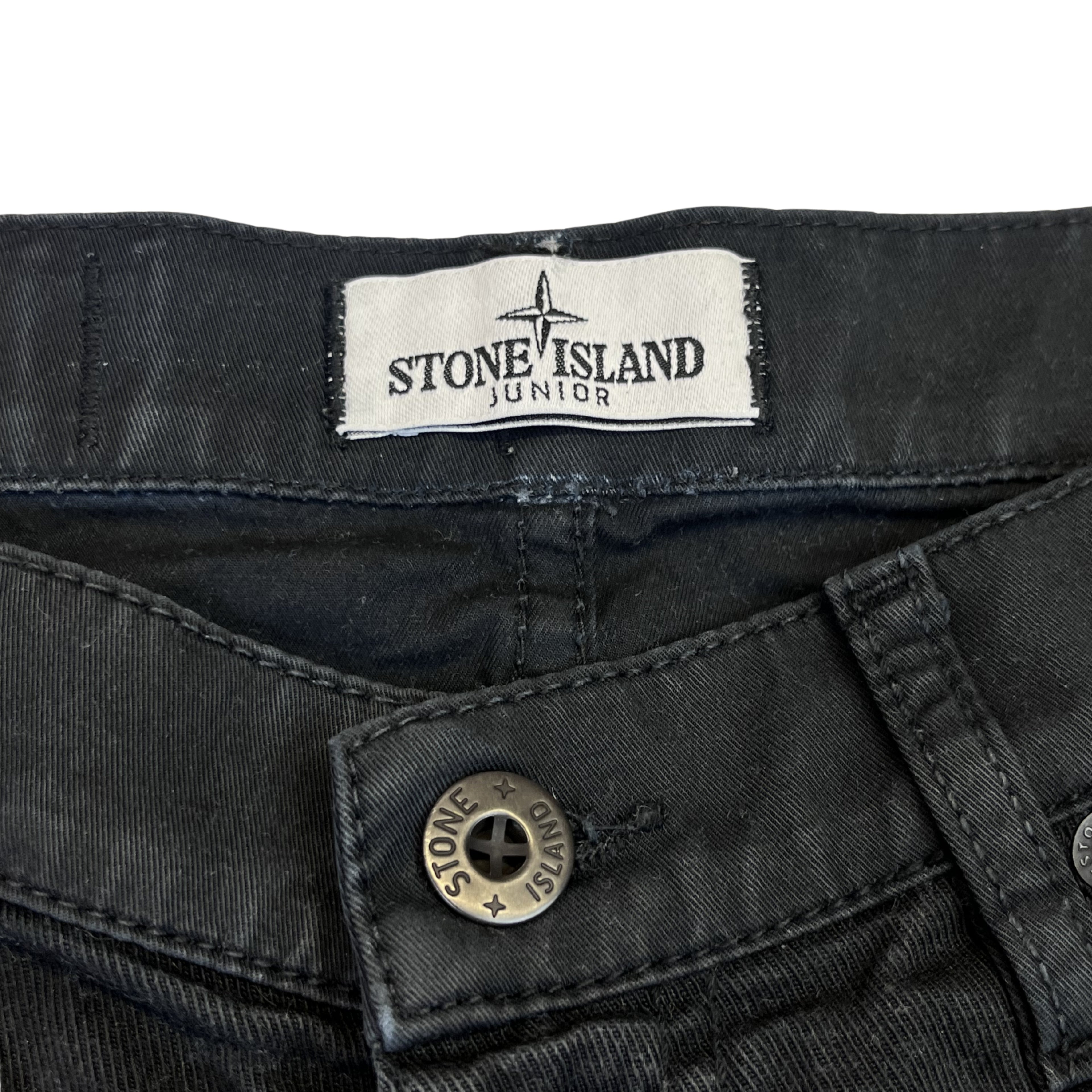 Stone Island Junior kraťasy (tmavě modré, badge pocket)