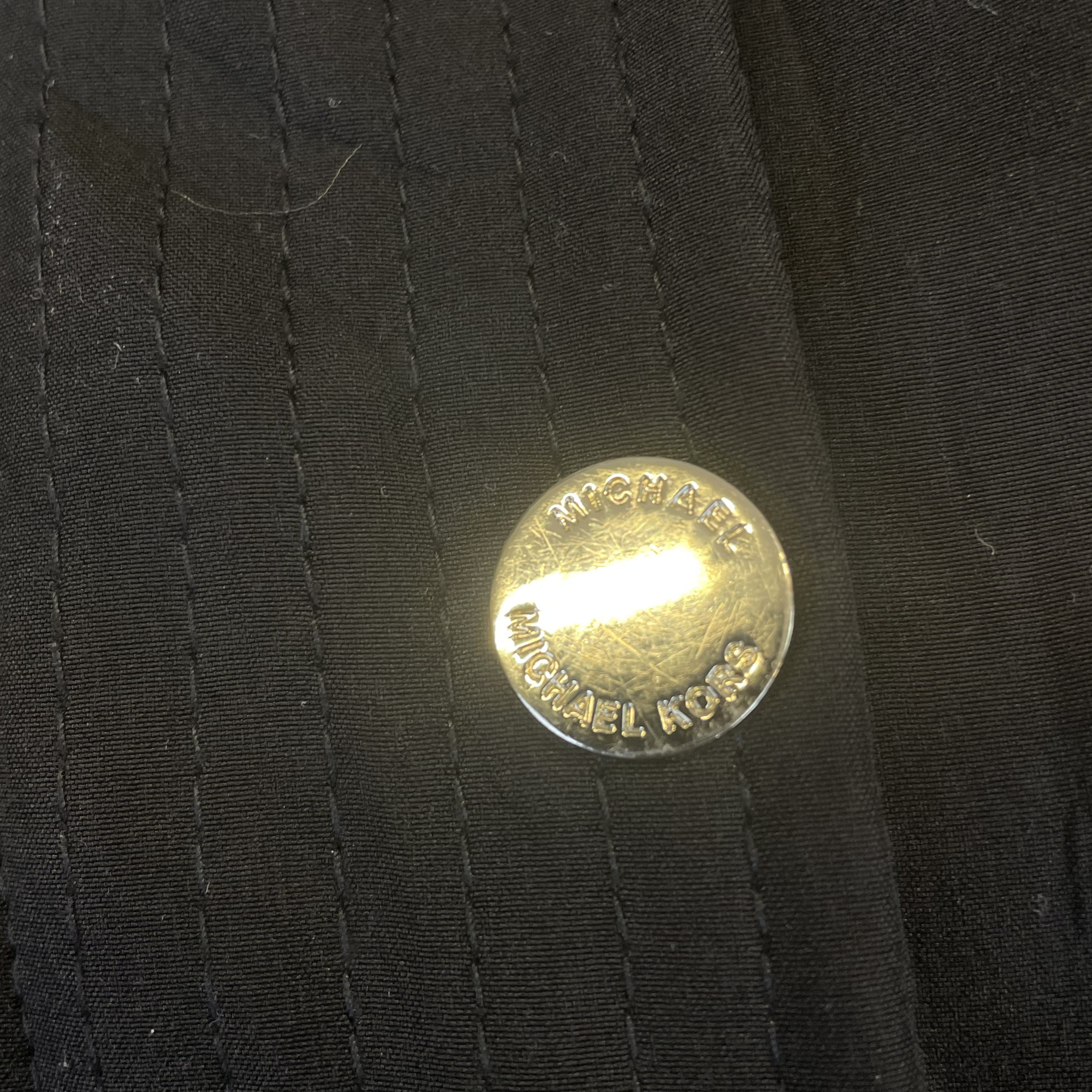 Michael Kors Quilted Coat (Black)