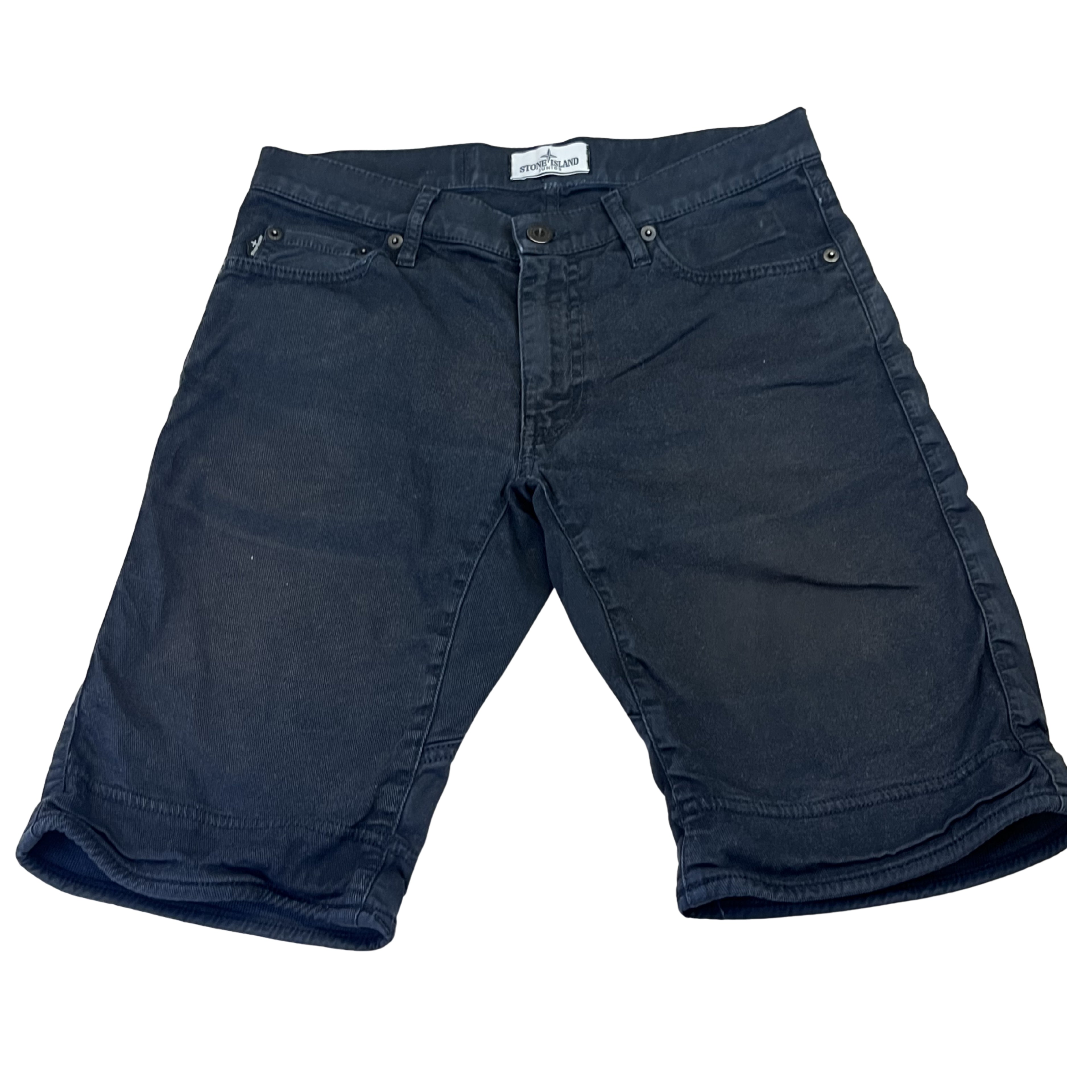 Stone Island Junior kraťasy (tmavě modré, badge pocket)