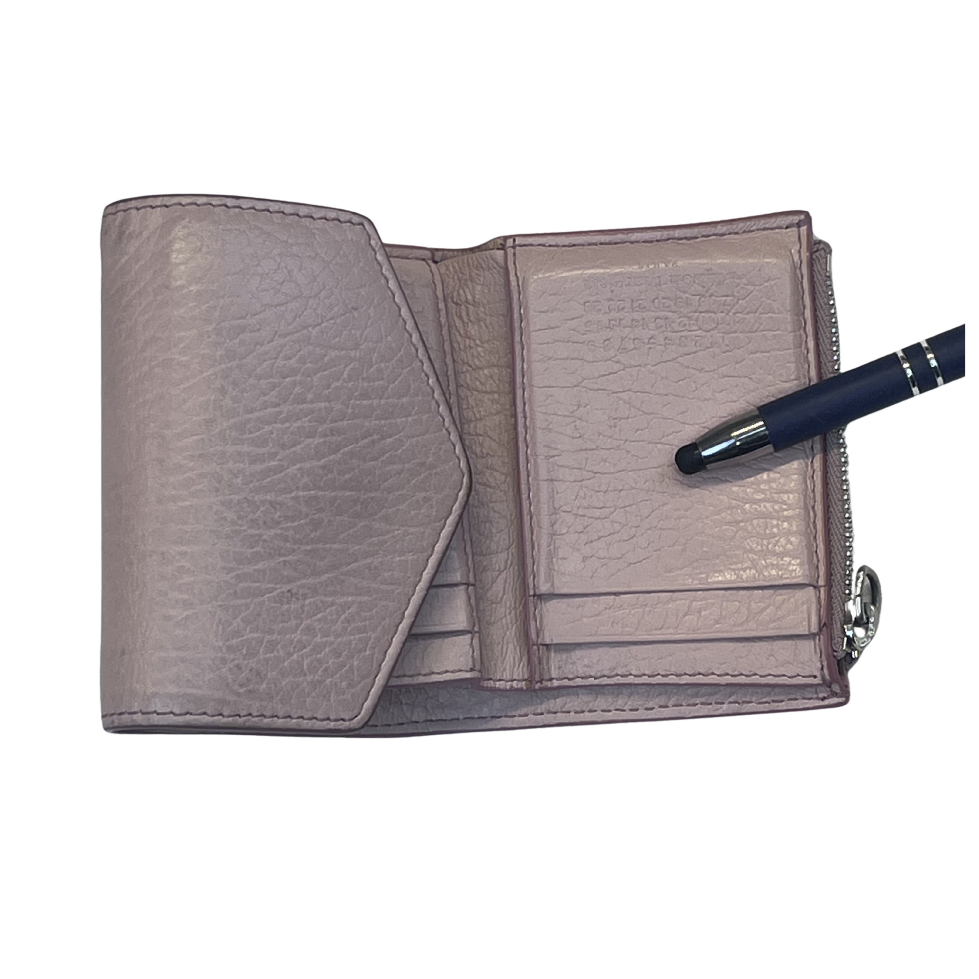 Maison Margiela – mini kožená peněženka (envelope / 4-stitch)