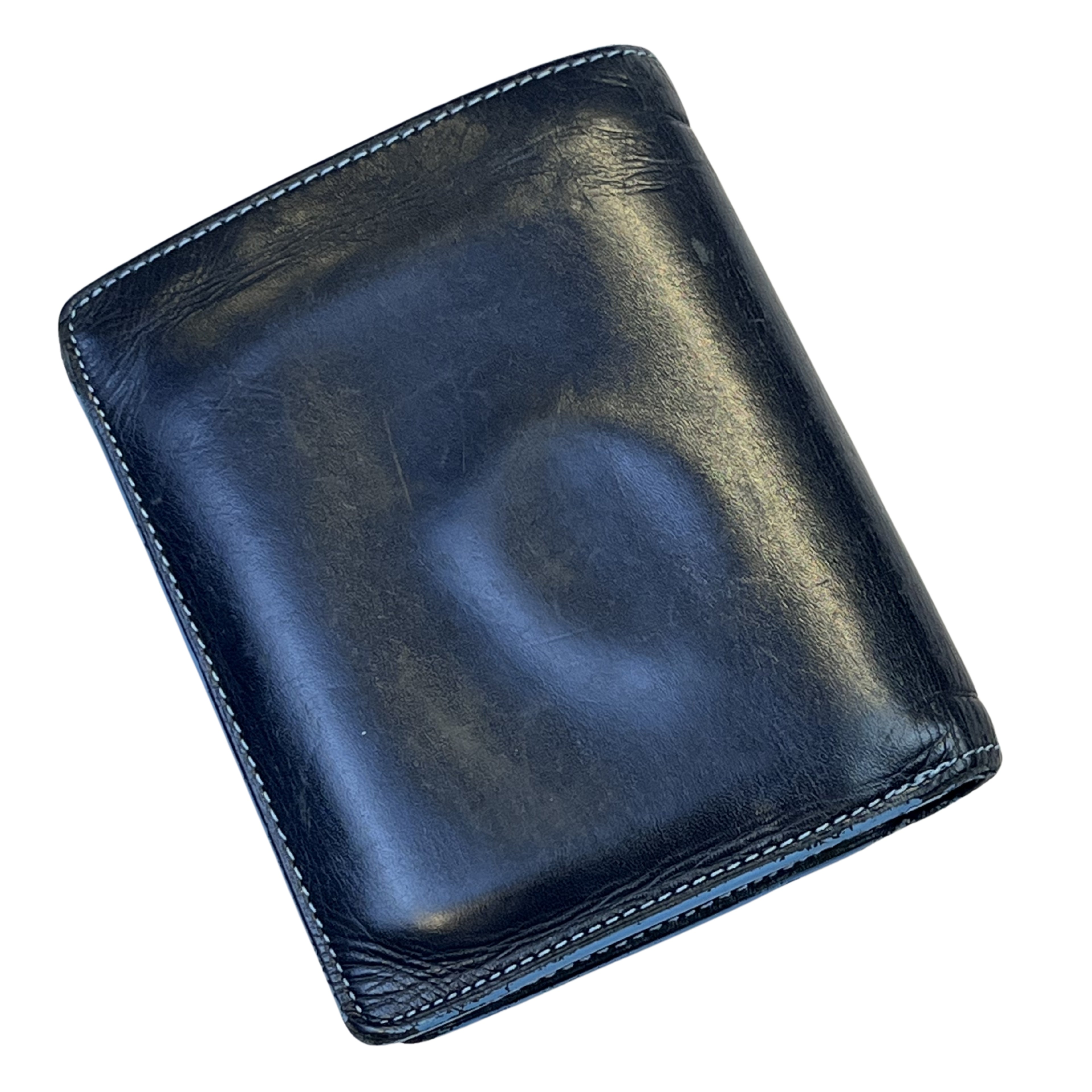 Burberry Black Label – kožená peněženka (černá)