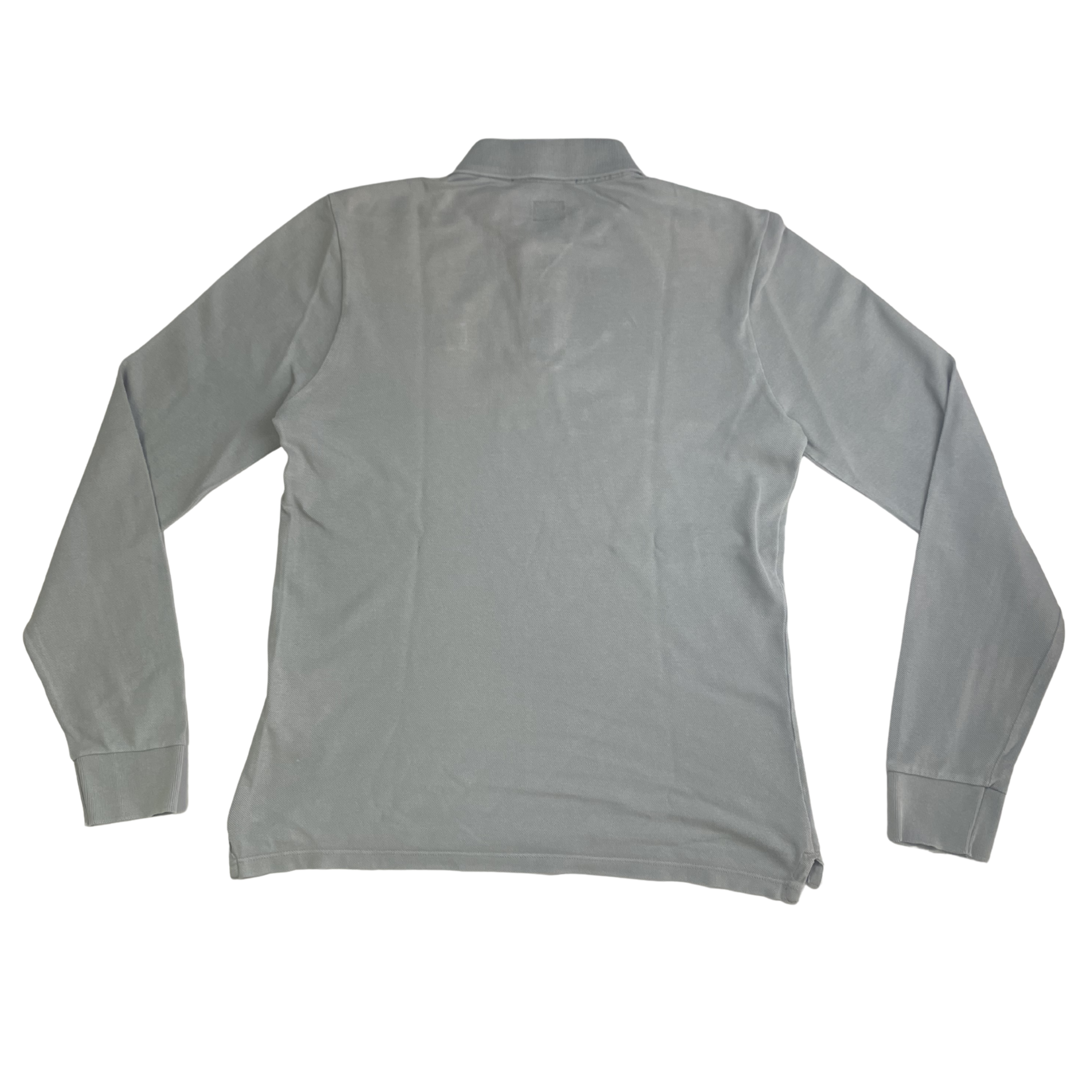 C.P. Company Slim Fit Longsleeve Polo (Grey)