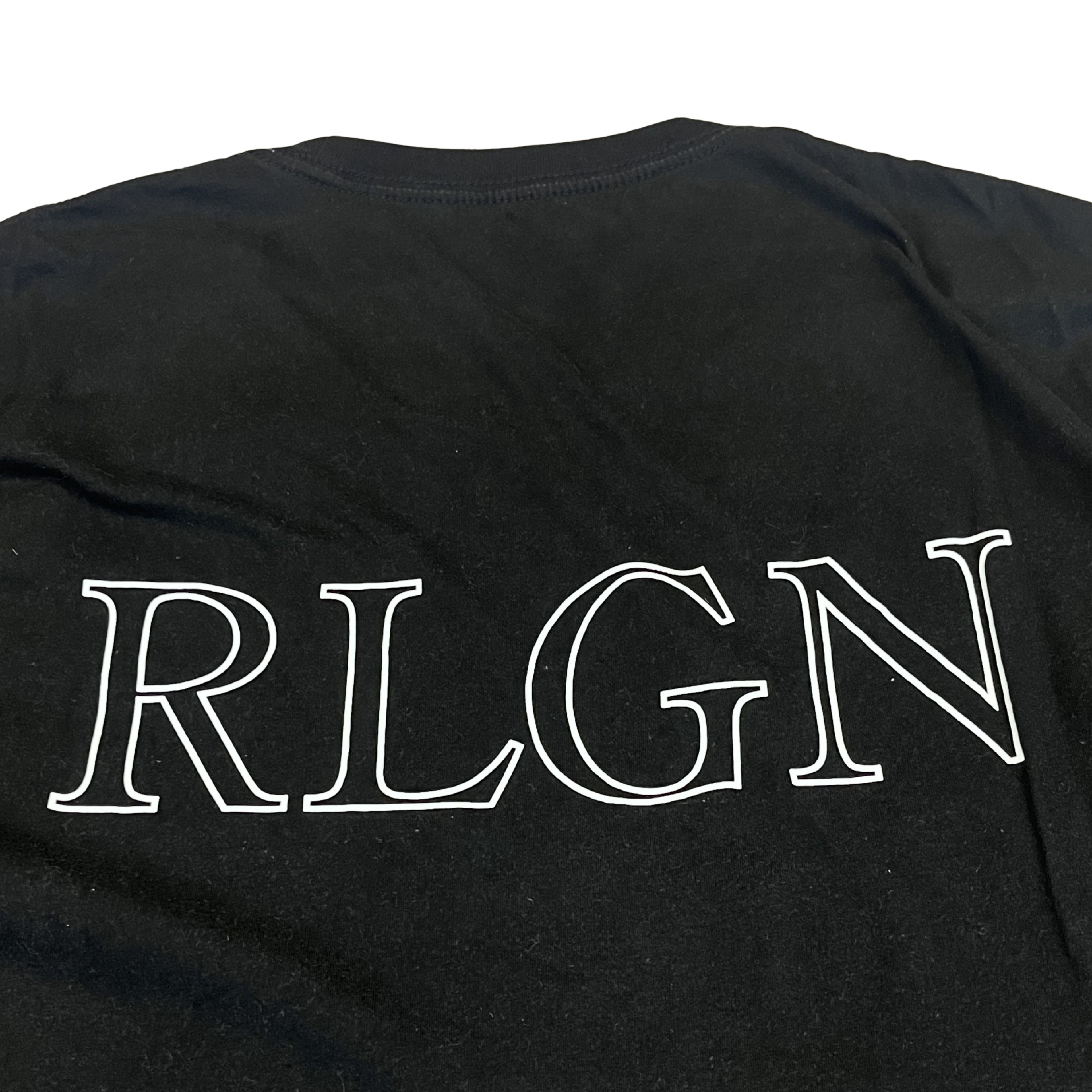 True Religion “TRUE / RLGN” tričko (black)