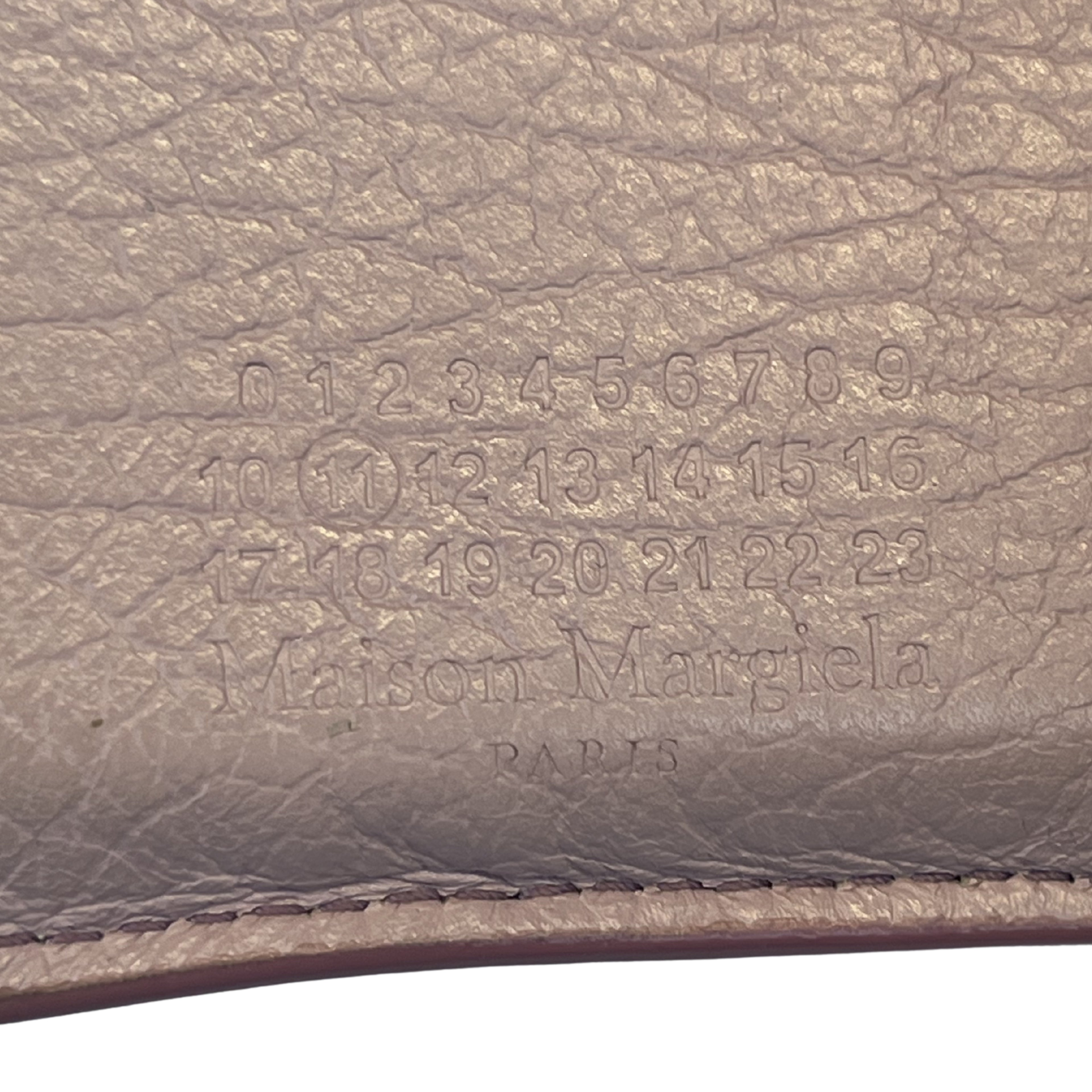 Maison Margiela – mini kožená peněženka (envelope / 4-stitch)