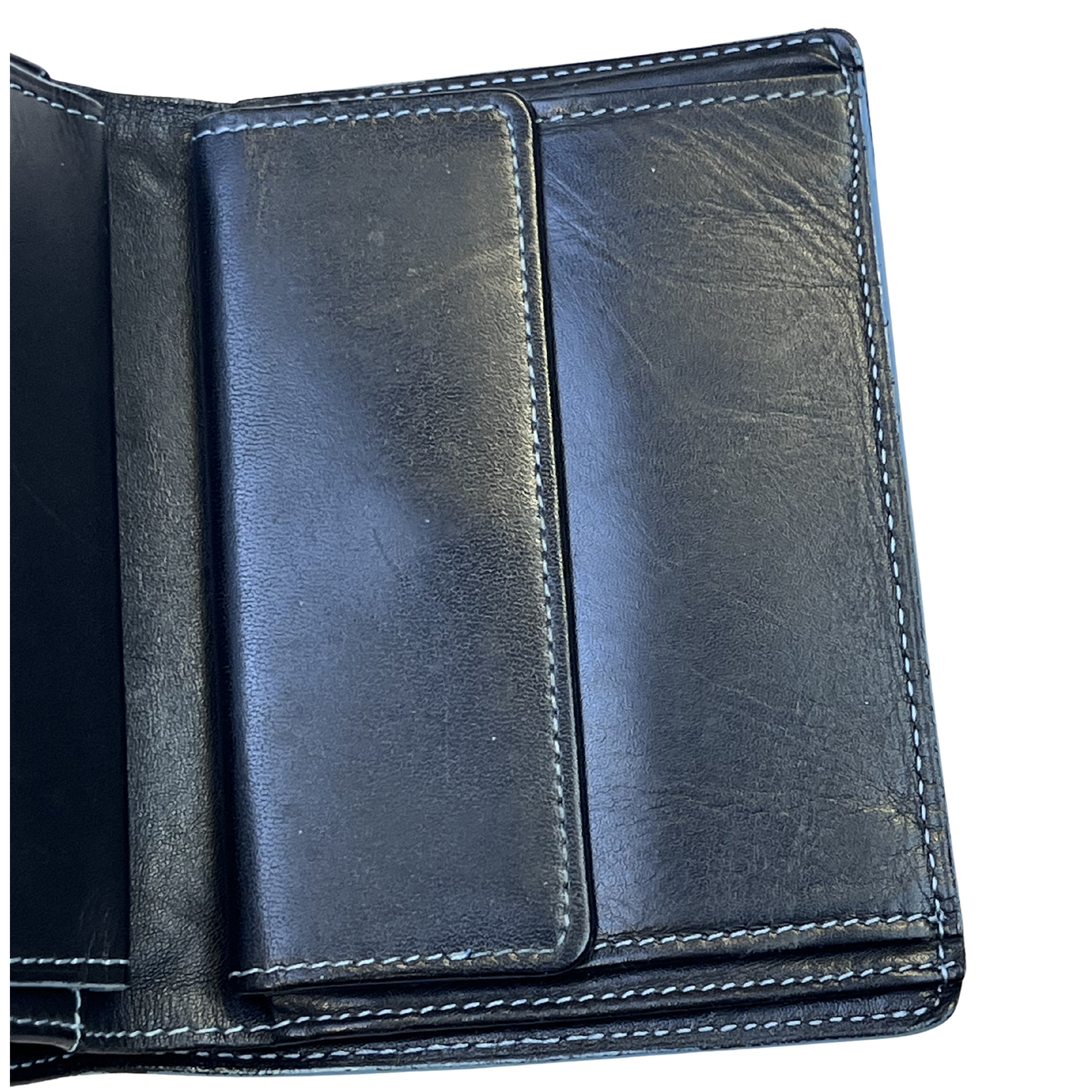 Burberry Black Label – kožená peněženka (černá)