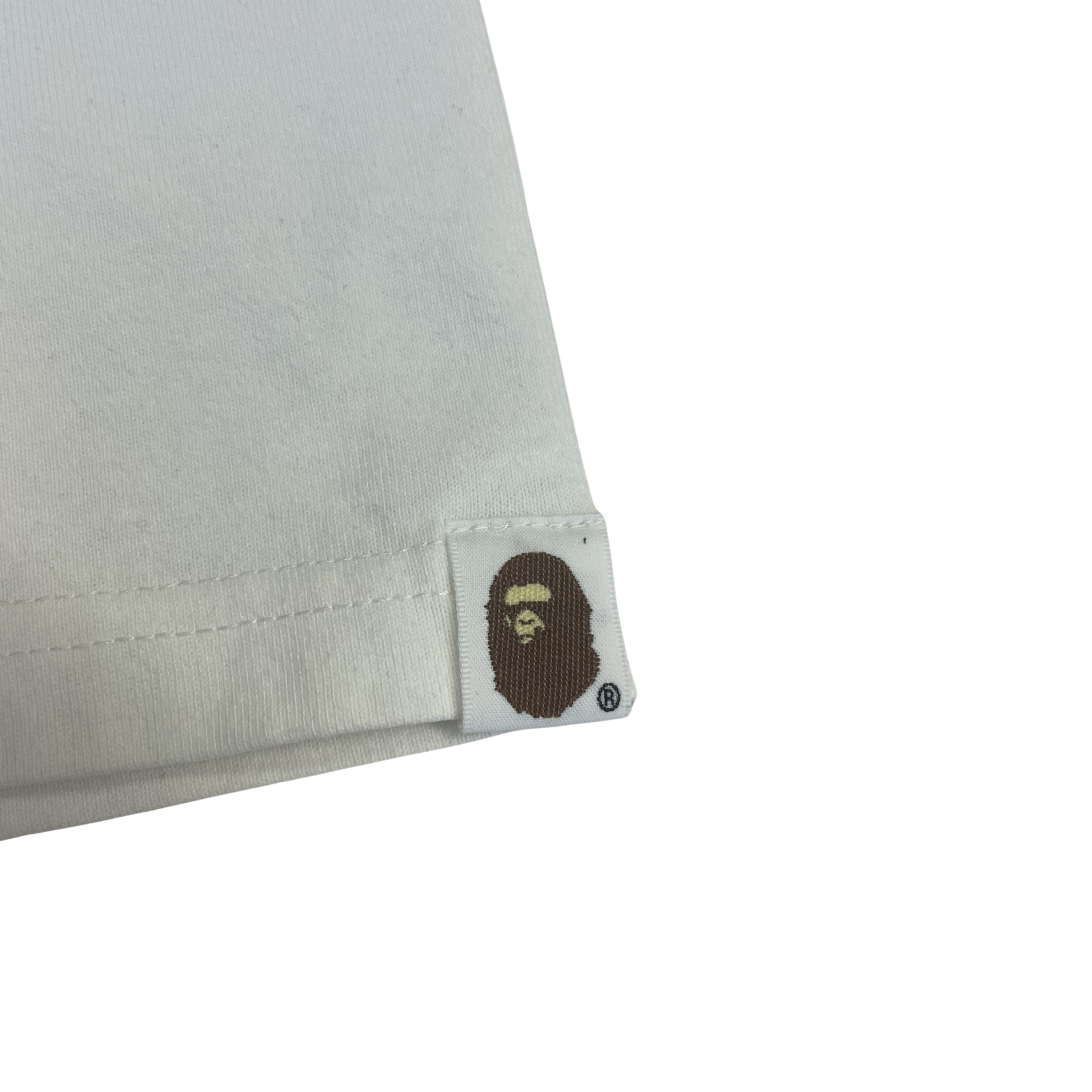 A Bathing Ape “A BATHING APE” Landscape Tee (White)