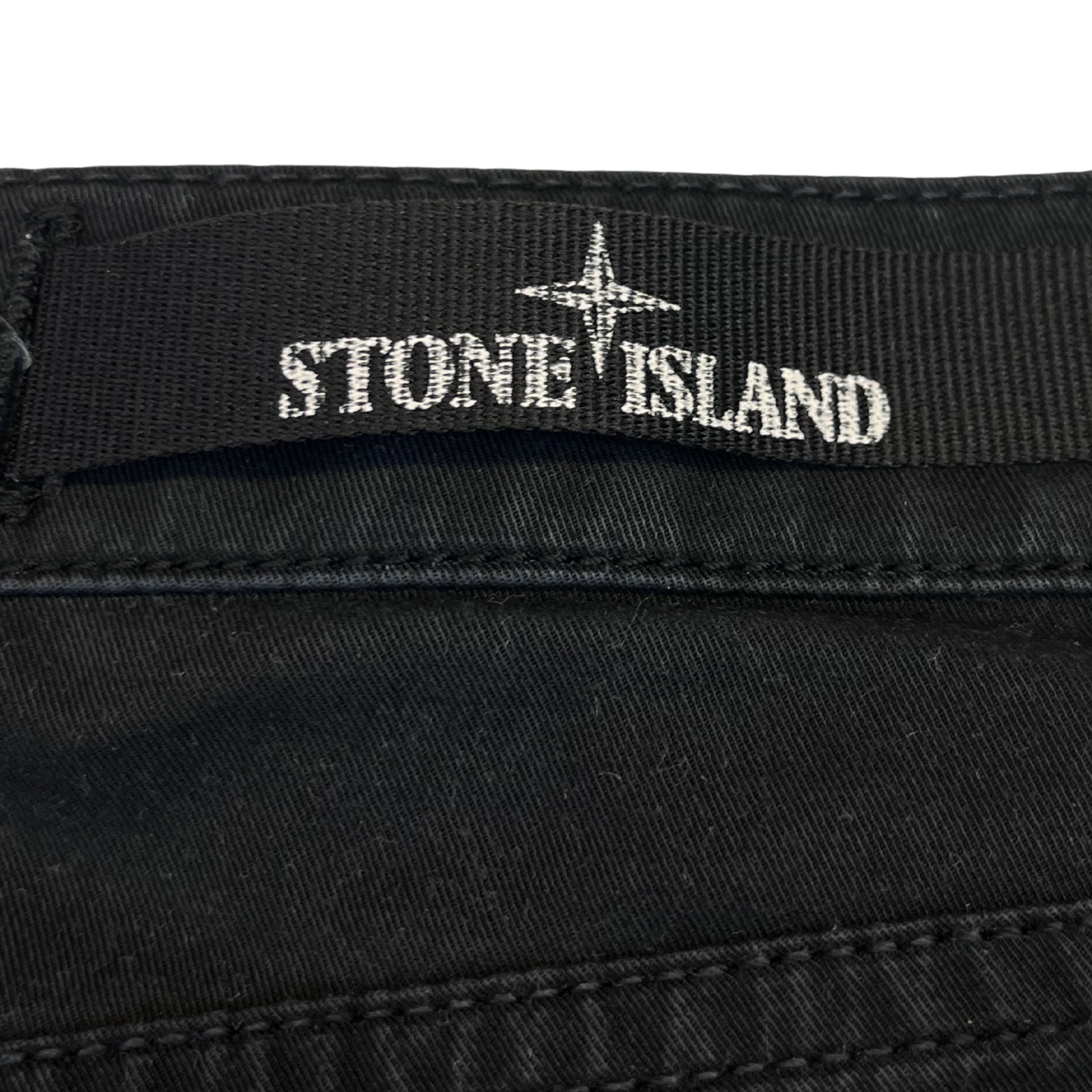 Stone Island Junior kraťasy (tmavě modré, badge pocket)