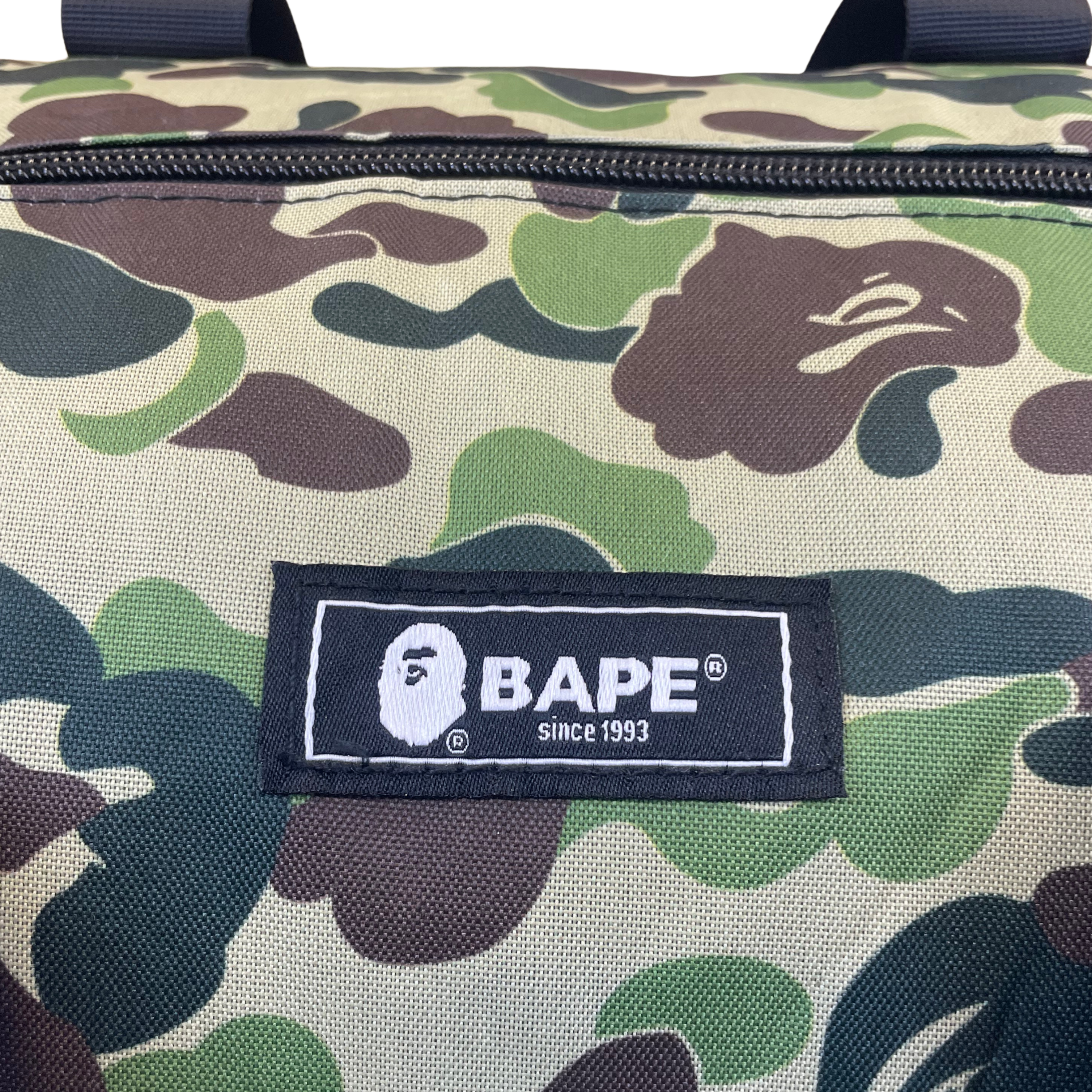 BAPE CAMO DUFFLE BAG (SMALL) – BRAND NEW