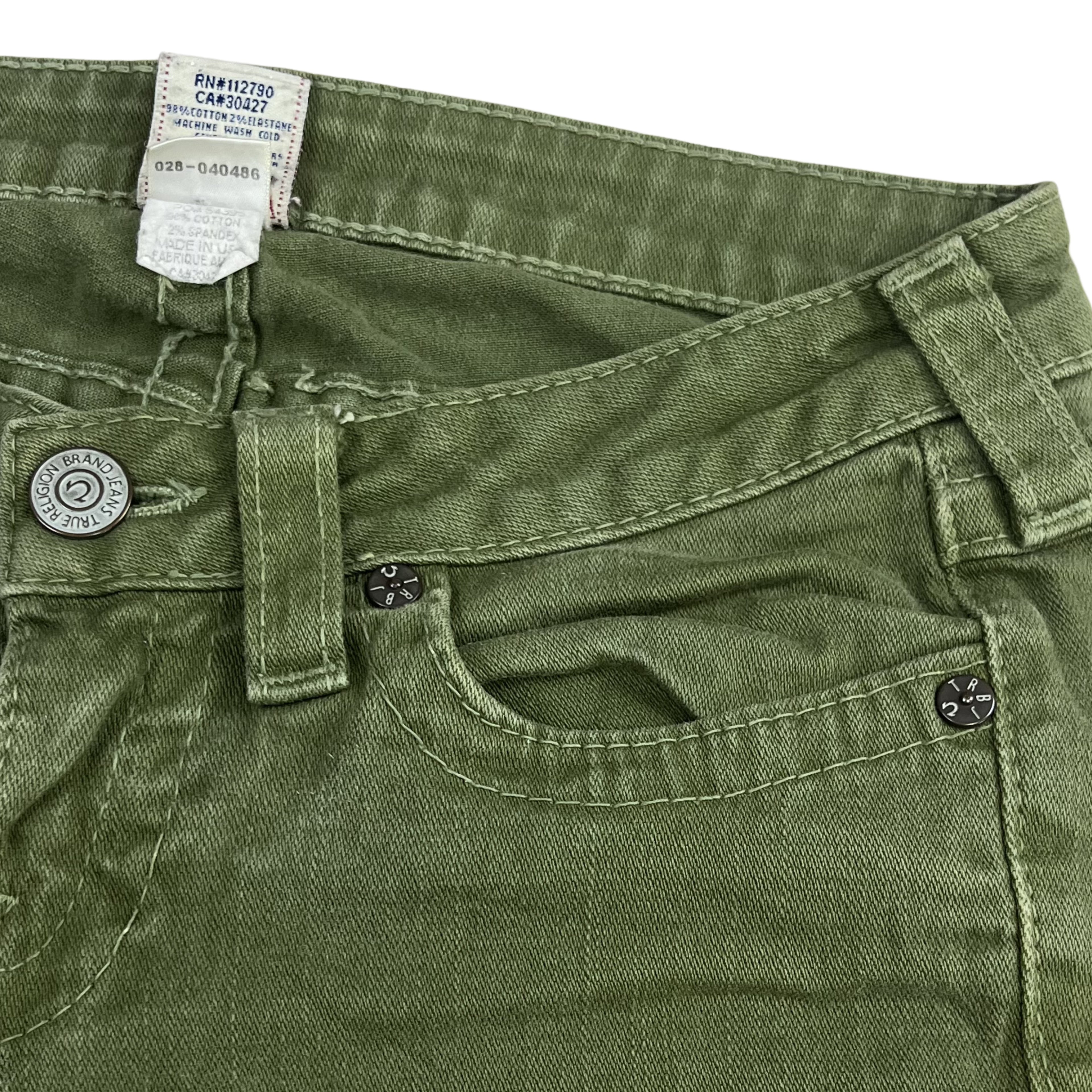 TRUE RELIGION BOOTCUT – KRA GREEN