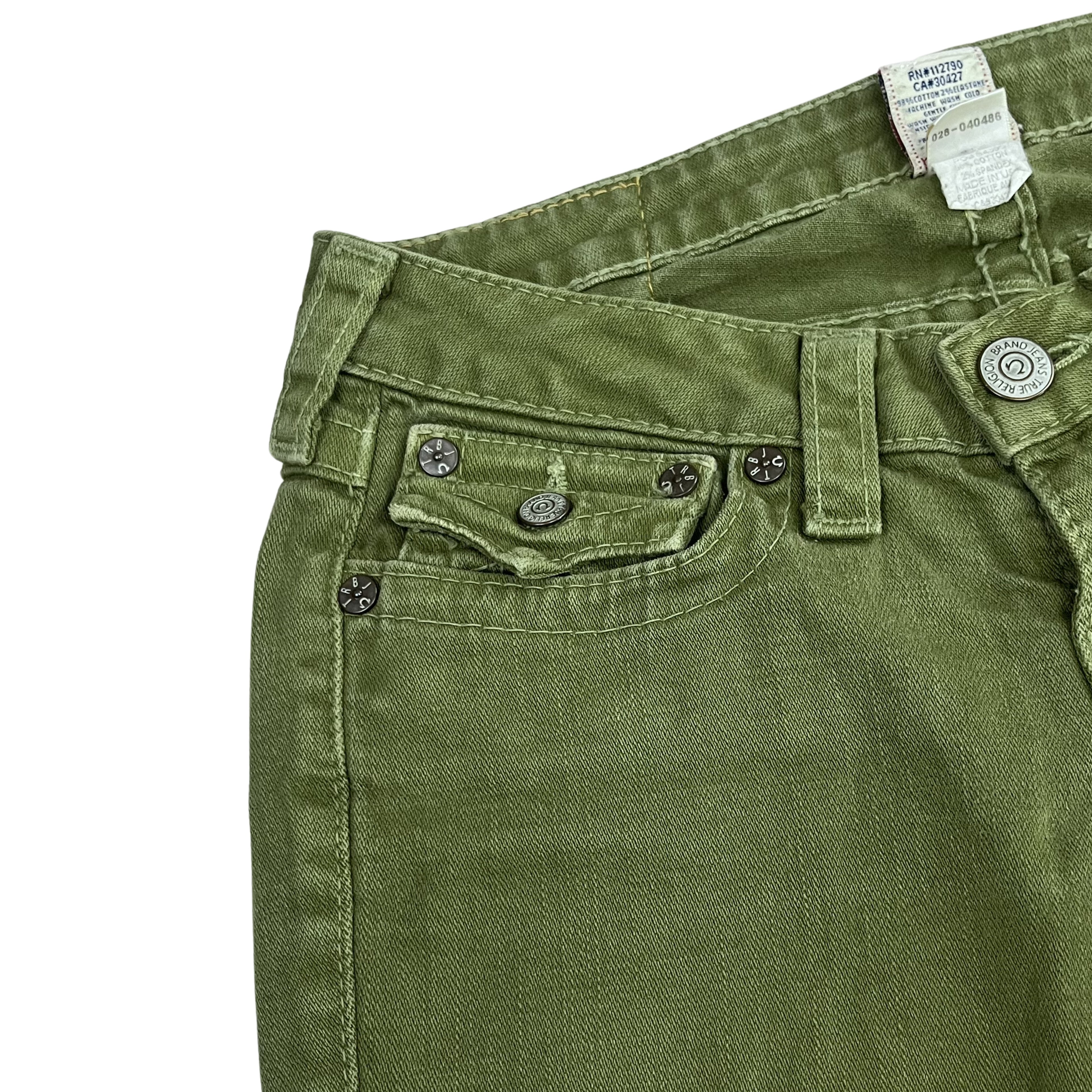 TRUE RELIGION BOOTCUT – KRA GREEN