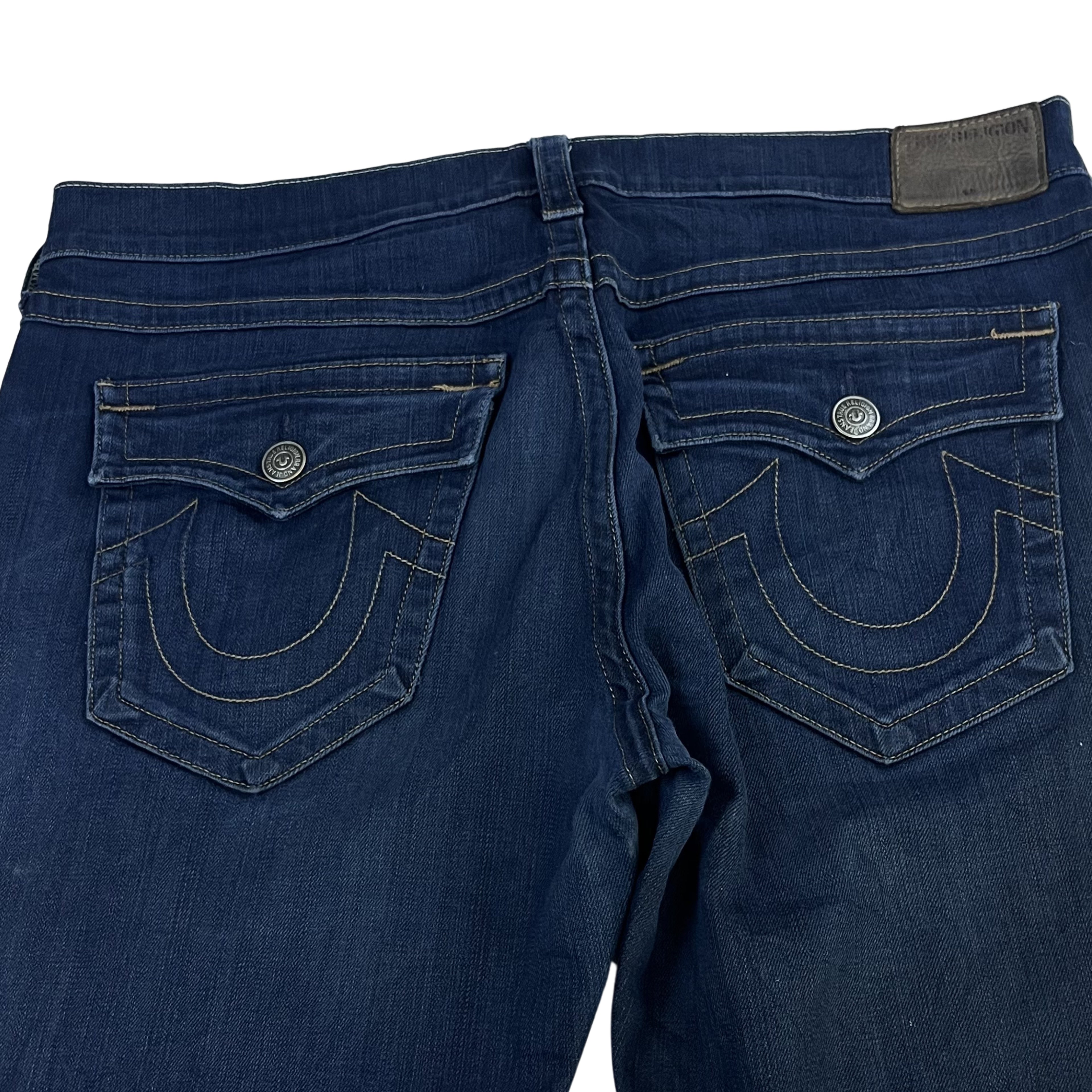 TRUE RELIGION BOOTCUT – DARK WASH CLEAN