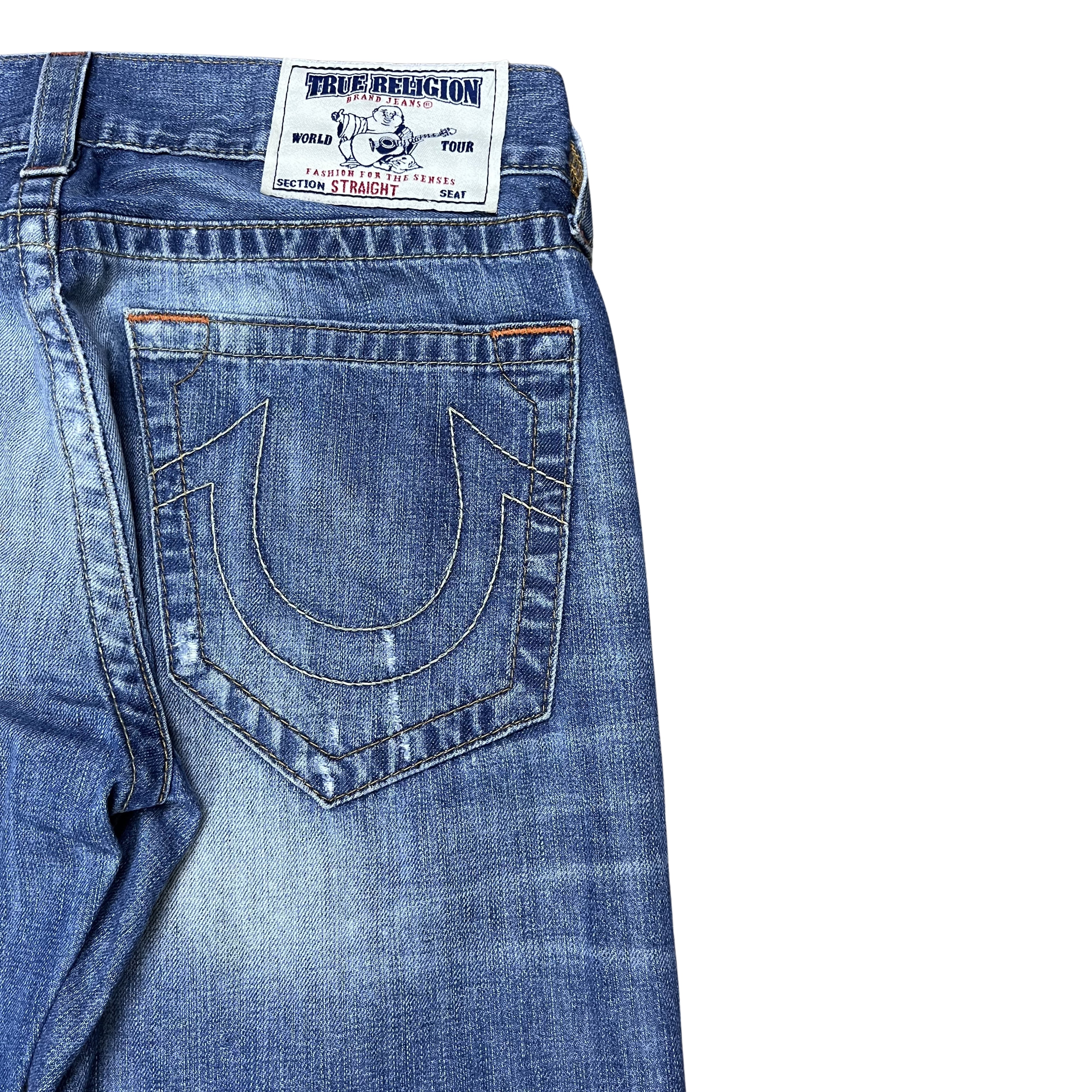TRUE RELIGION RICKY STRAIGHT – MEDIUM WASH