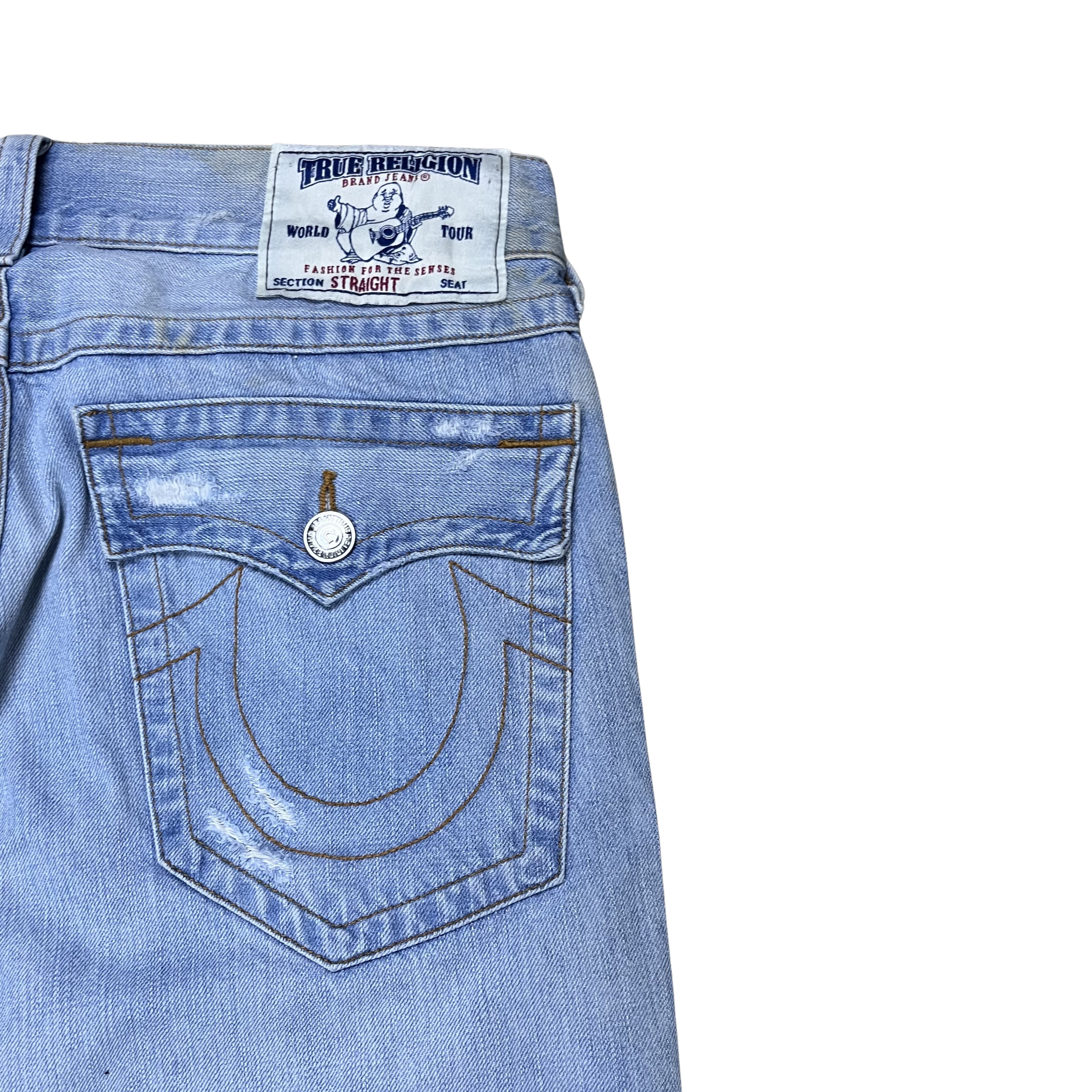 TRUE RELIGION STRAIGHT – LIGHT CLEAN