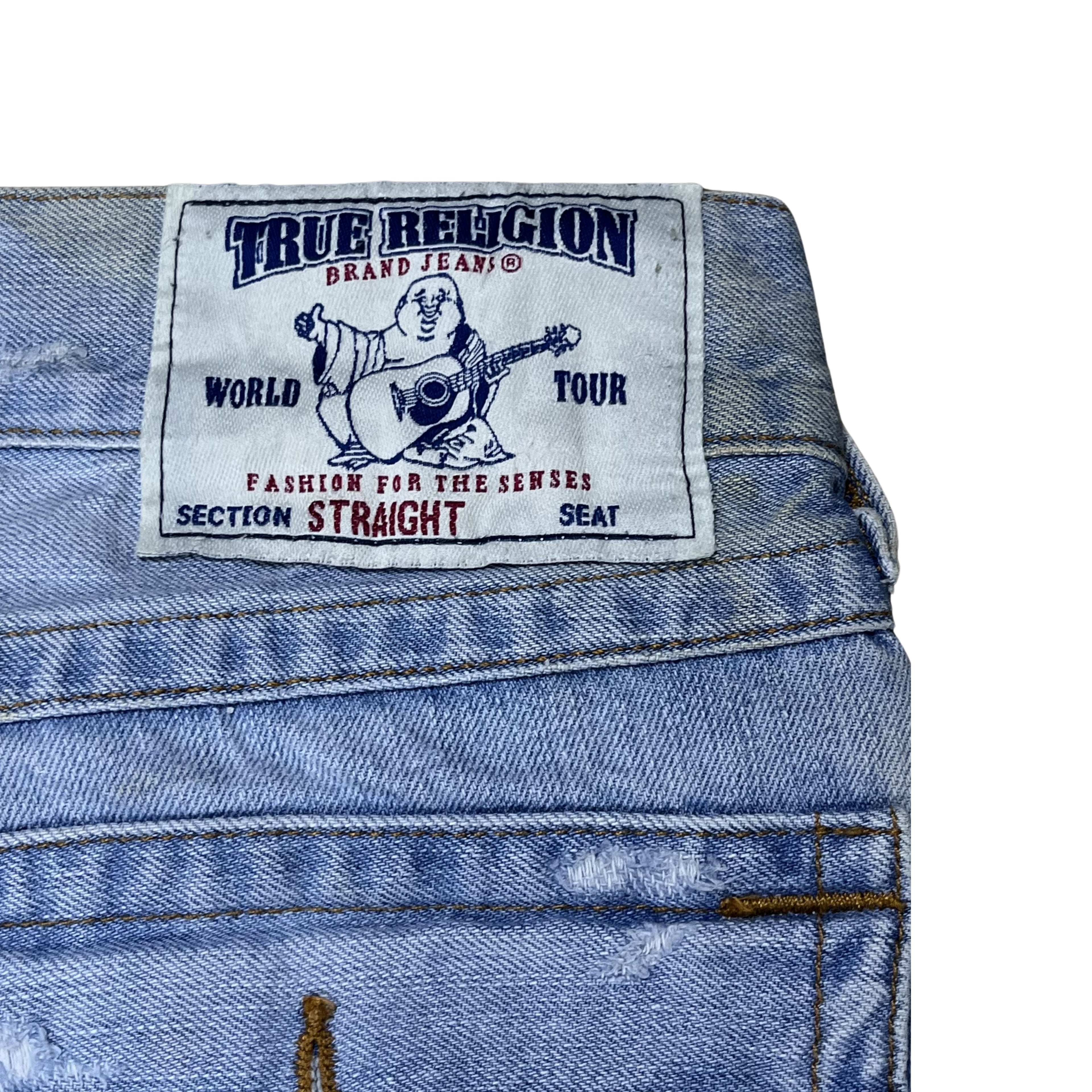 TRUE RELIGION STRAIGHT – LIGHT CLEAN