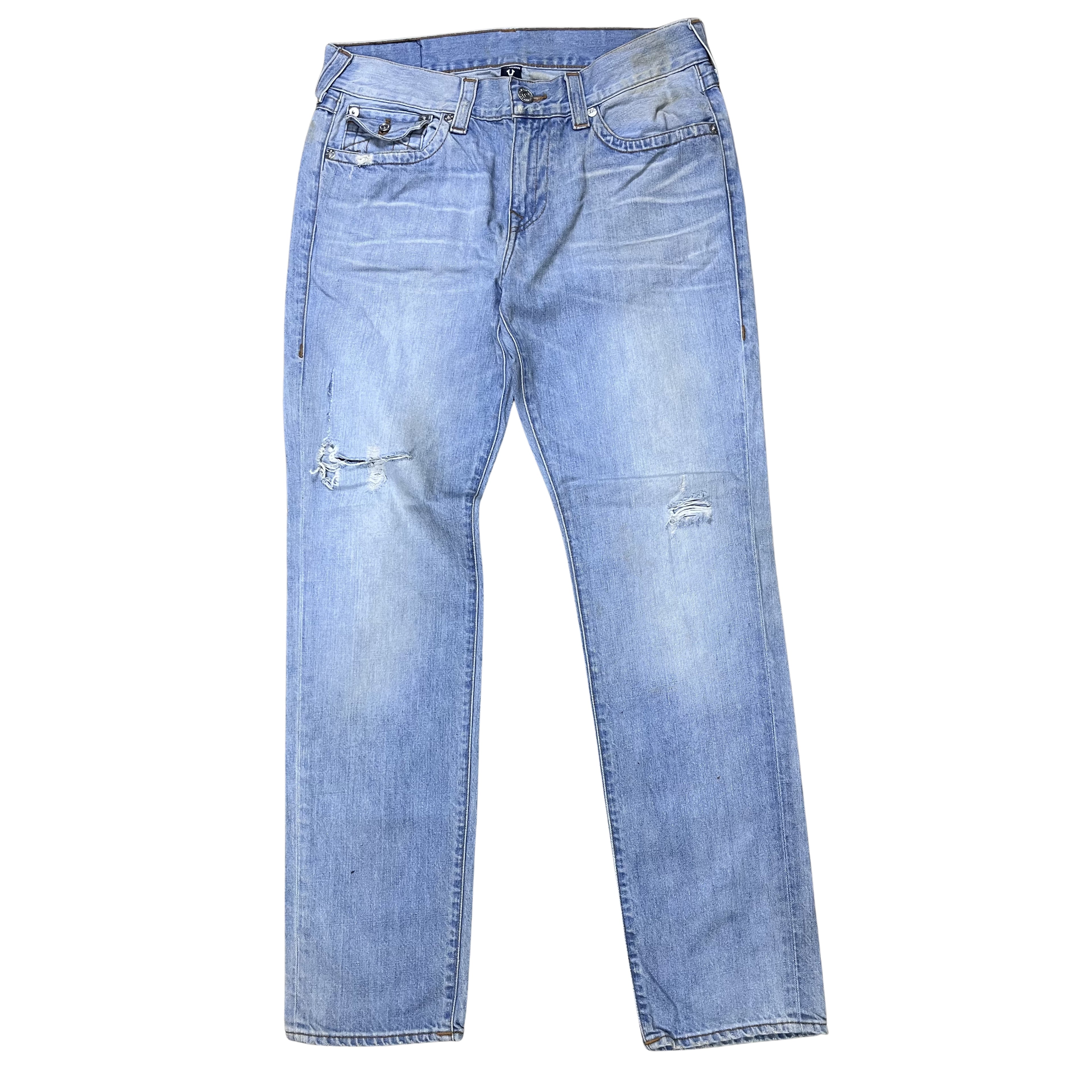 TRUE RELIGION STRAIGHT – LIGHT CLEAN