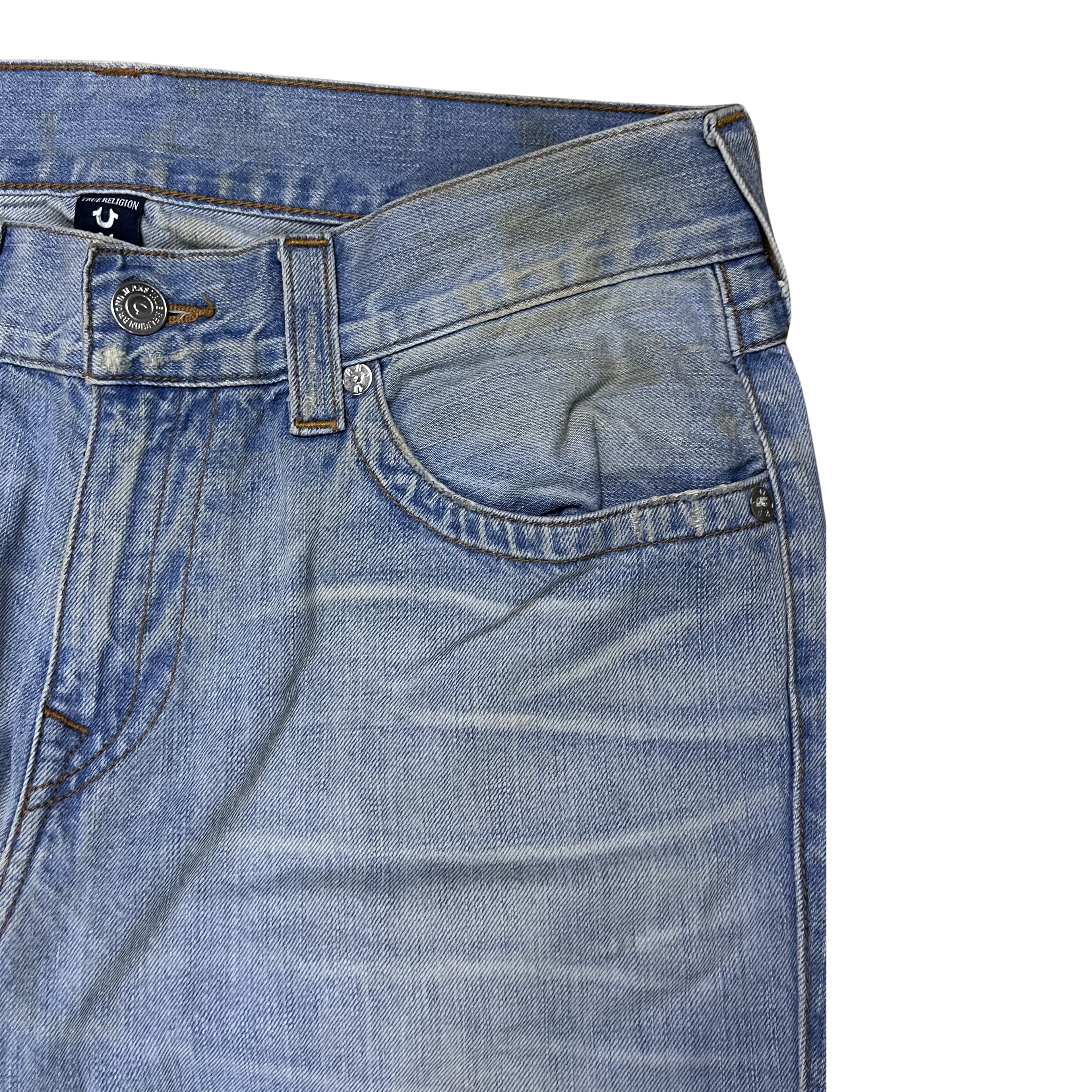 TRUE RELIGION STRAIGHT – LIGHT CLEAN