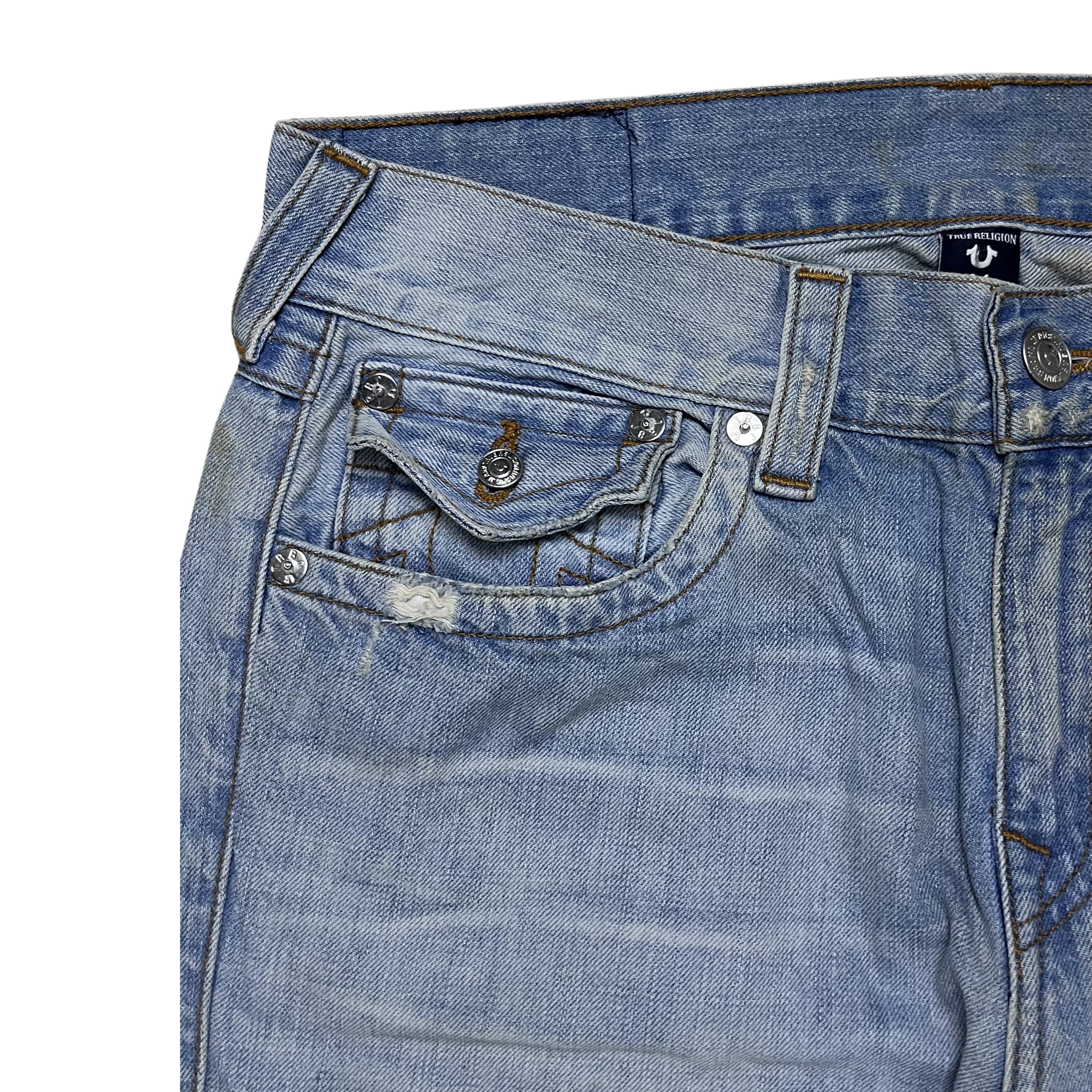 TRUE RELIGION STRAIGHT – LIGHT CLEAN