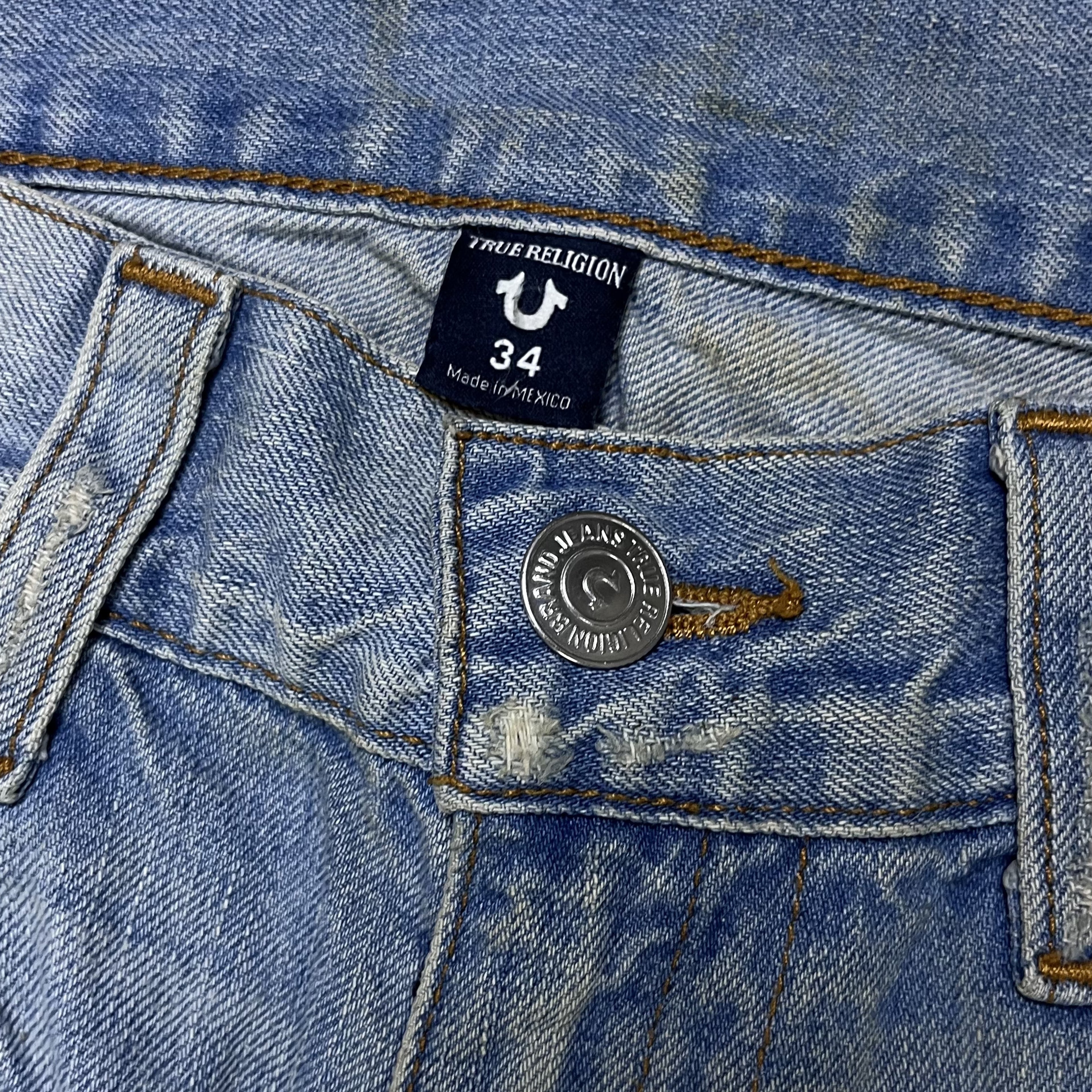 TRUE RELIGION STRAIGHT – LIGHT CLEAN