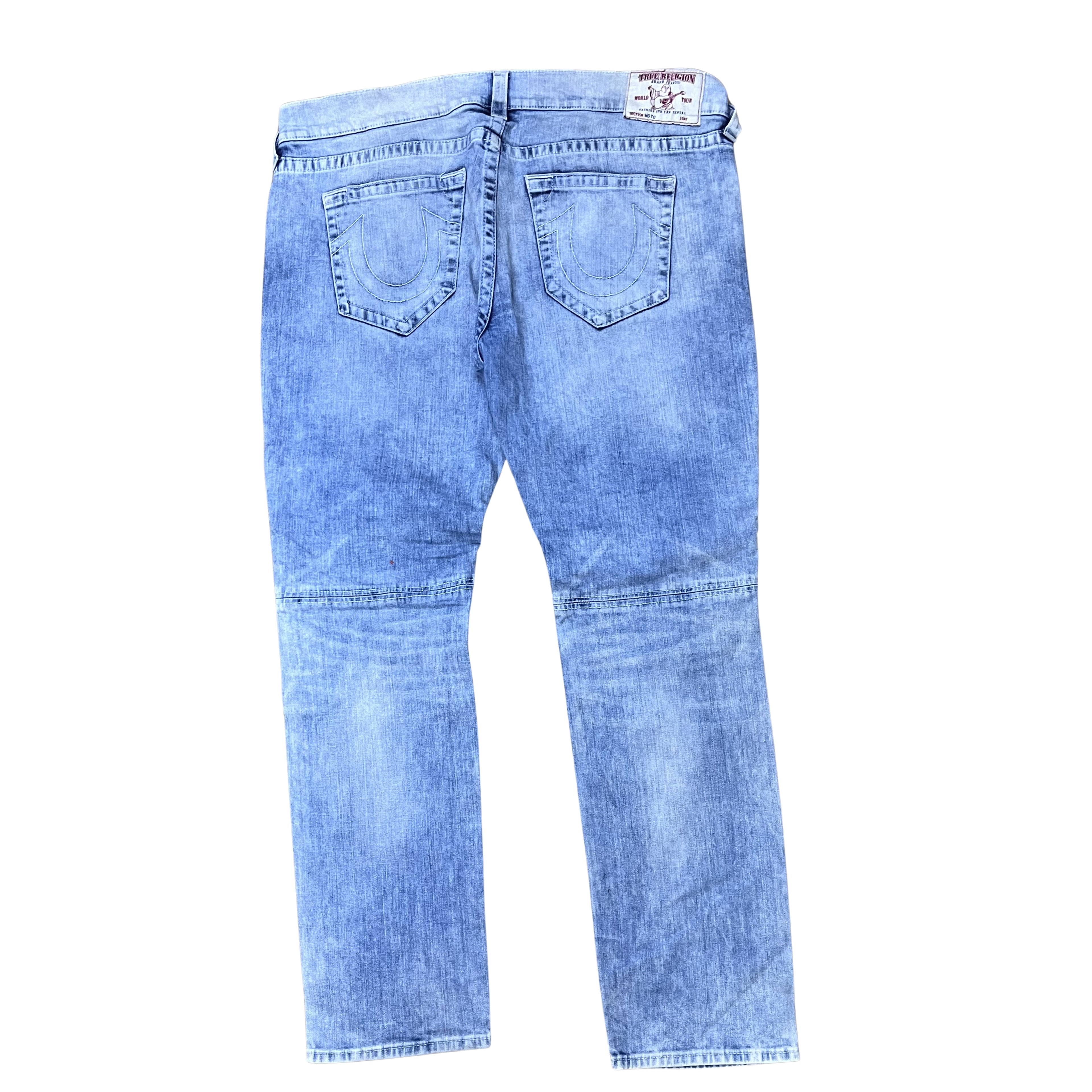 TRUE RELIGION MOTO BIKER – LIGHT WASH