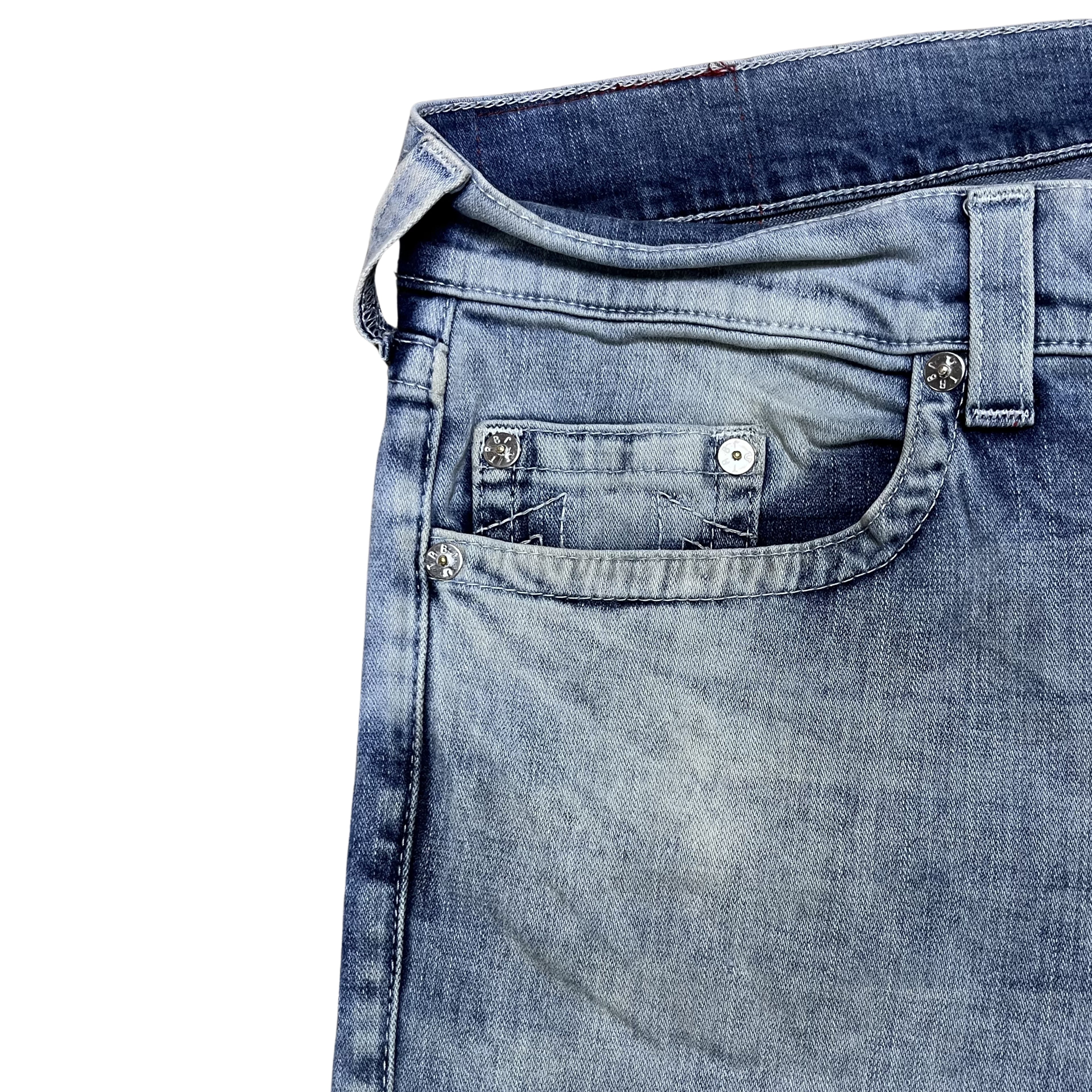 TRUE RELIGION MOTO BIKER – LIGHT WASH