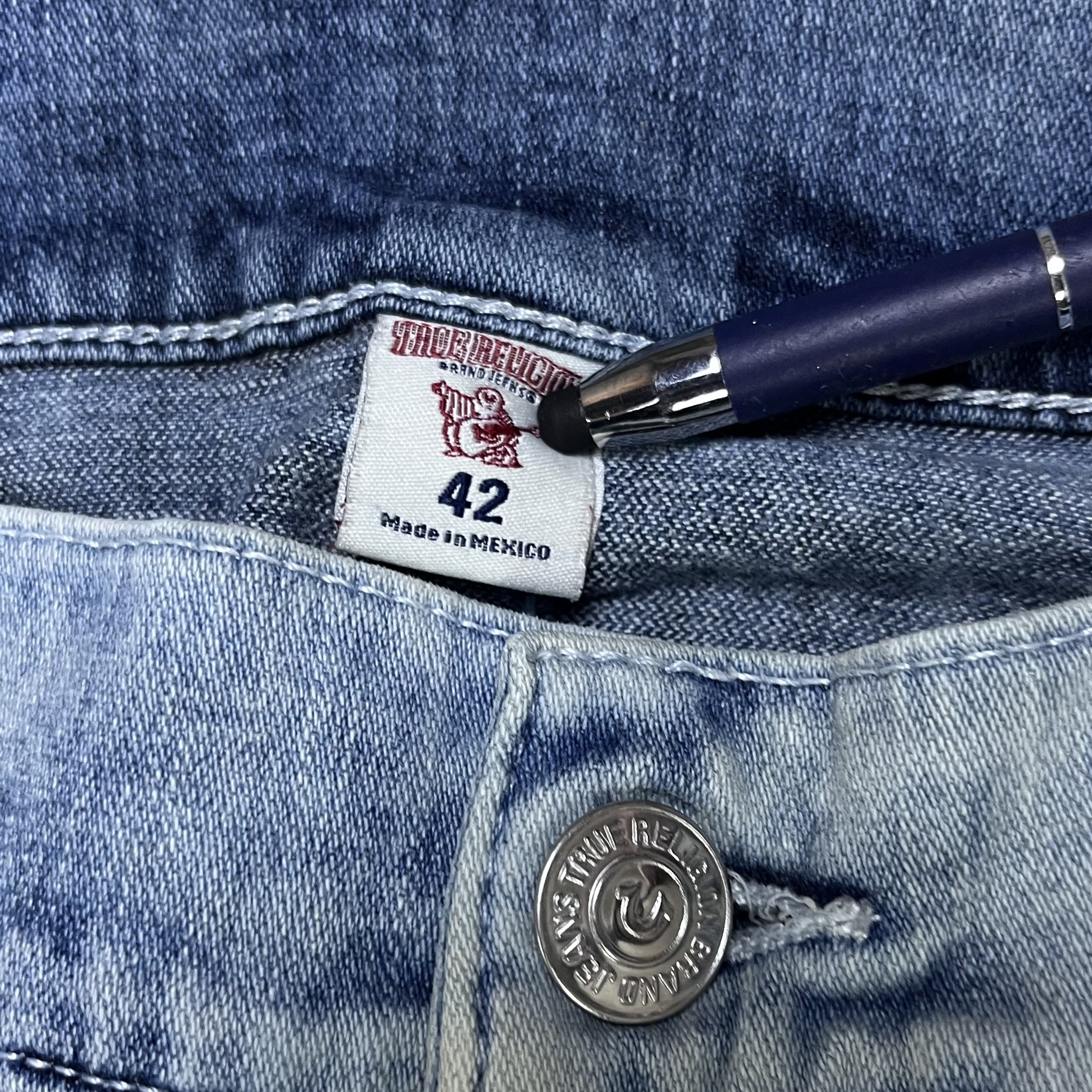 TRUE RELIGION MOTO BIKER – LIGHT WASH