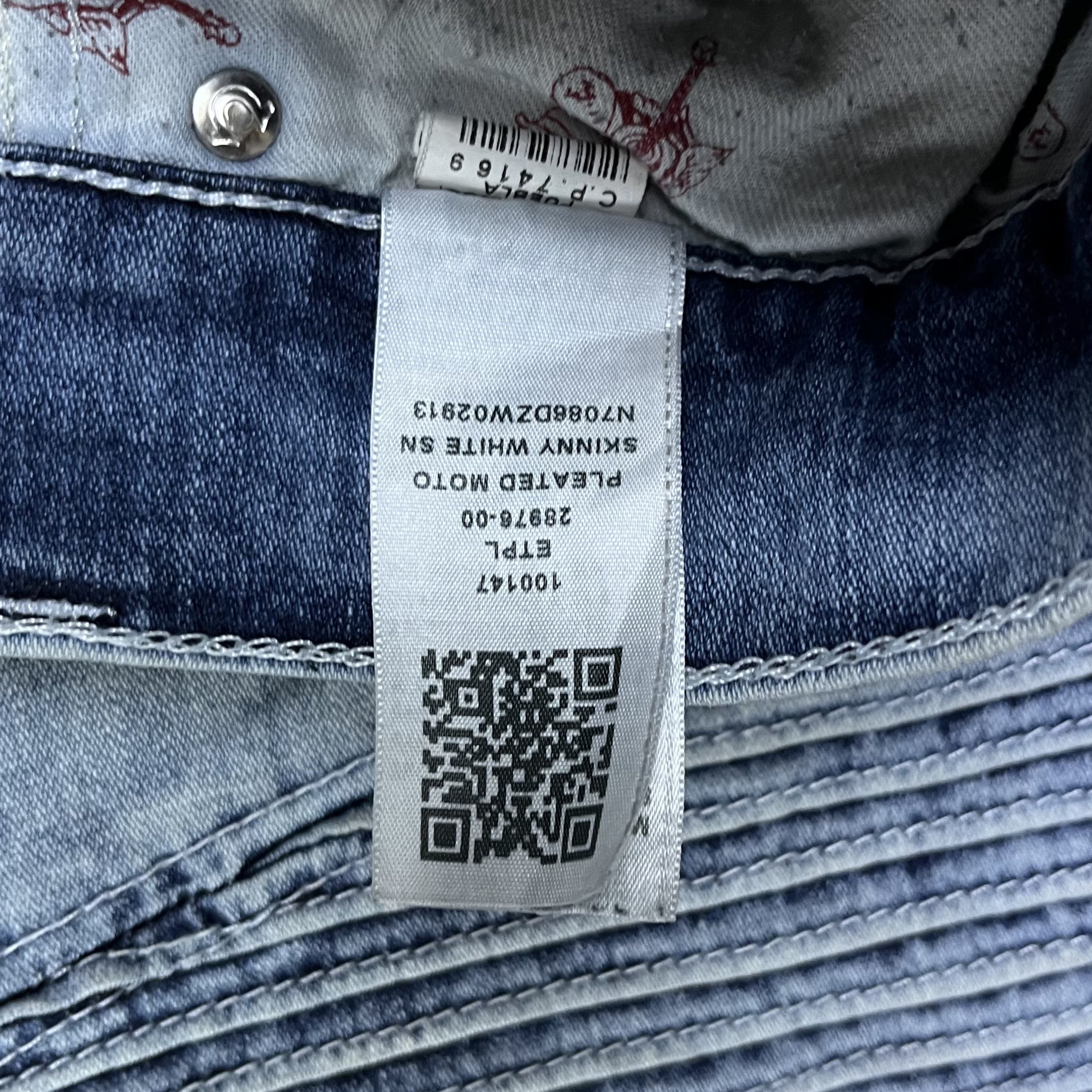 TRUE RELIGION MOTO BIKER – LIGHT WASH