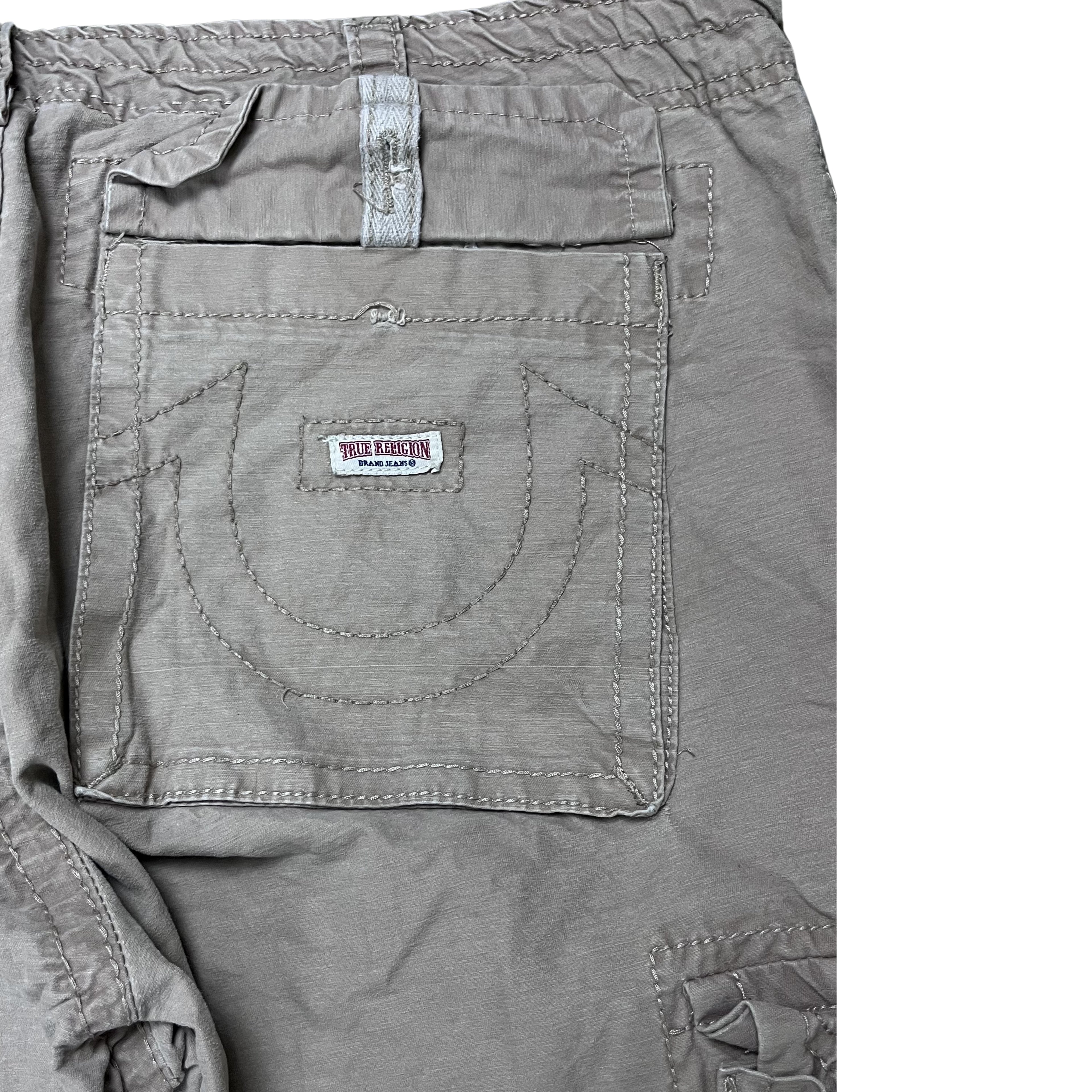 True Religion Cargo Pants (Grey)