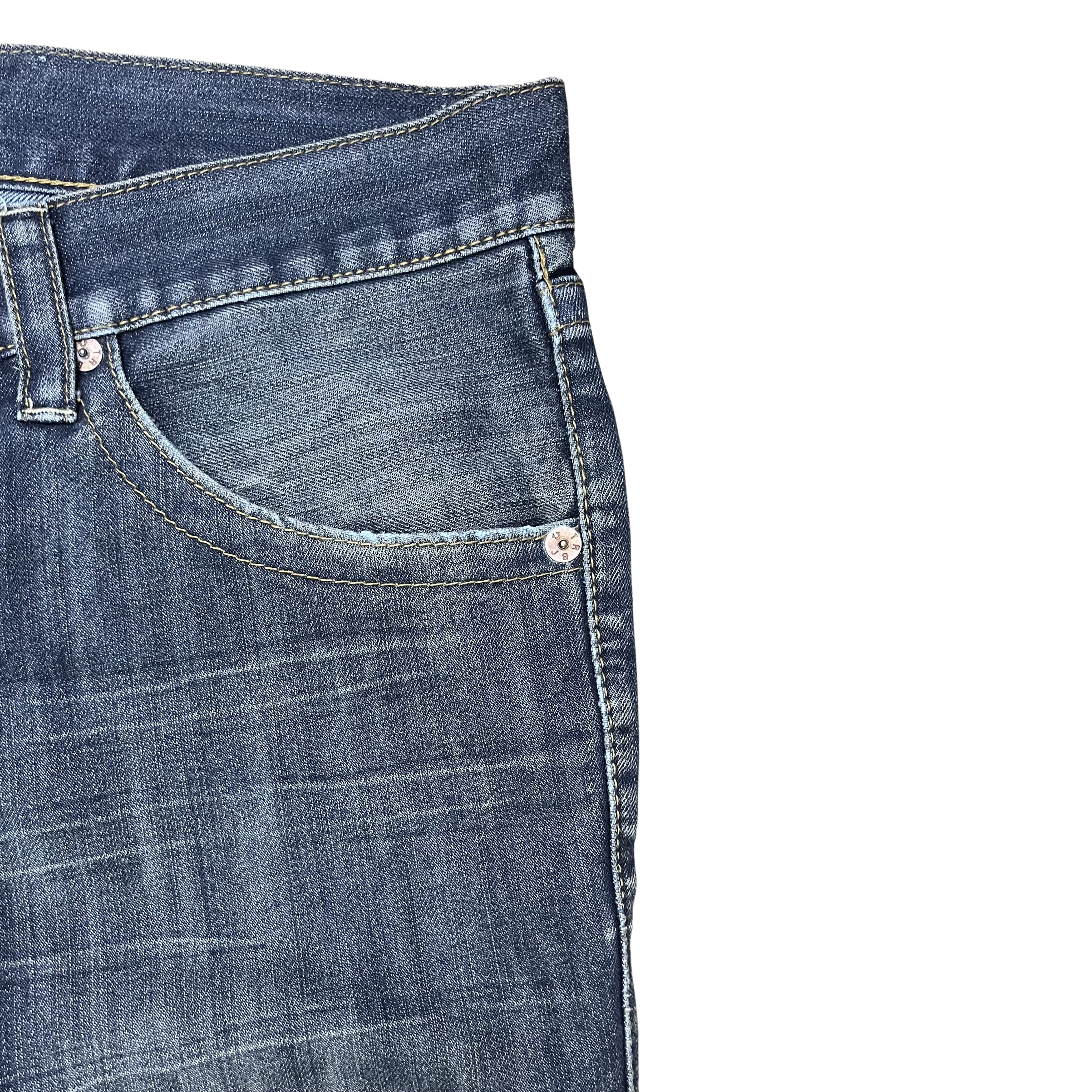 True Religion Big T Horseshoe Jeans (Blue)
