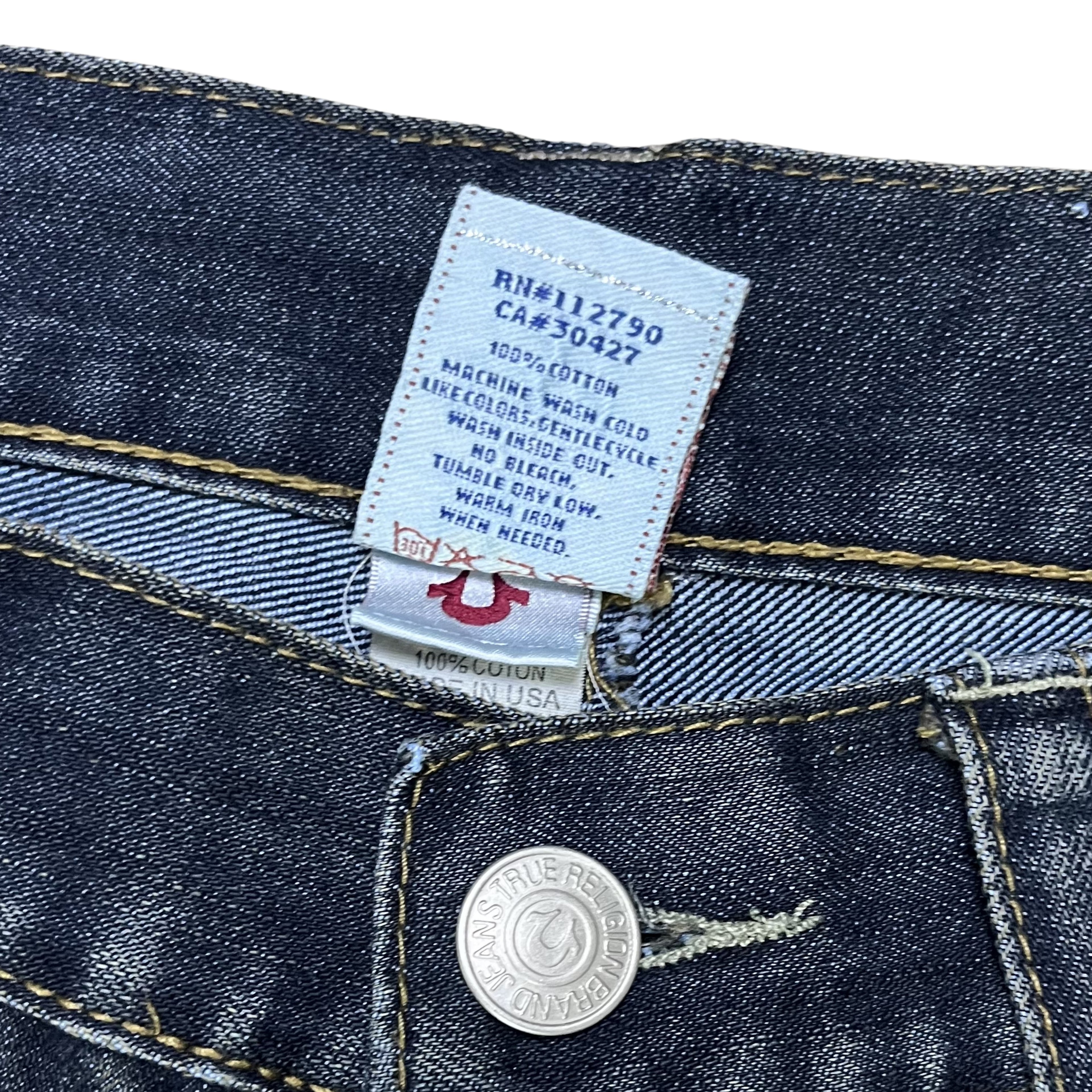 True Religion Big T Horseshoe Jeans (Blue)