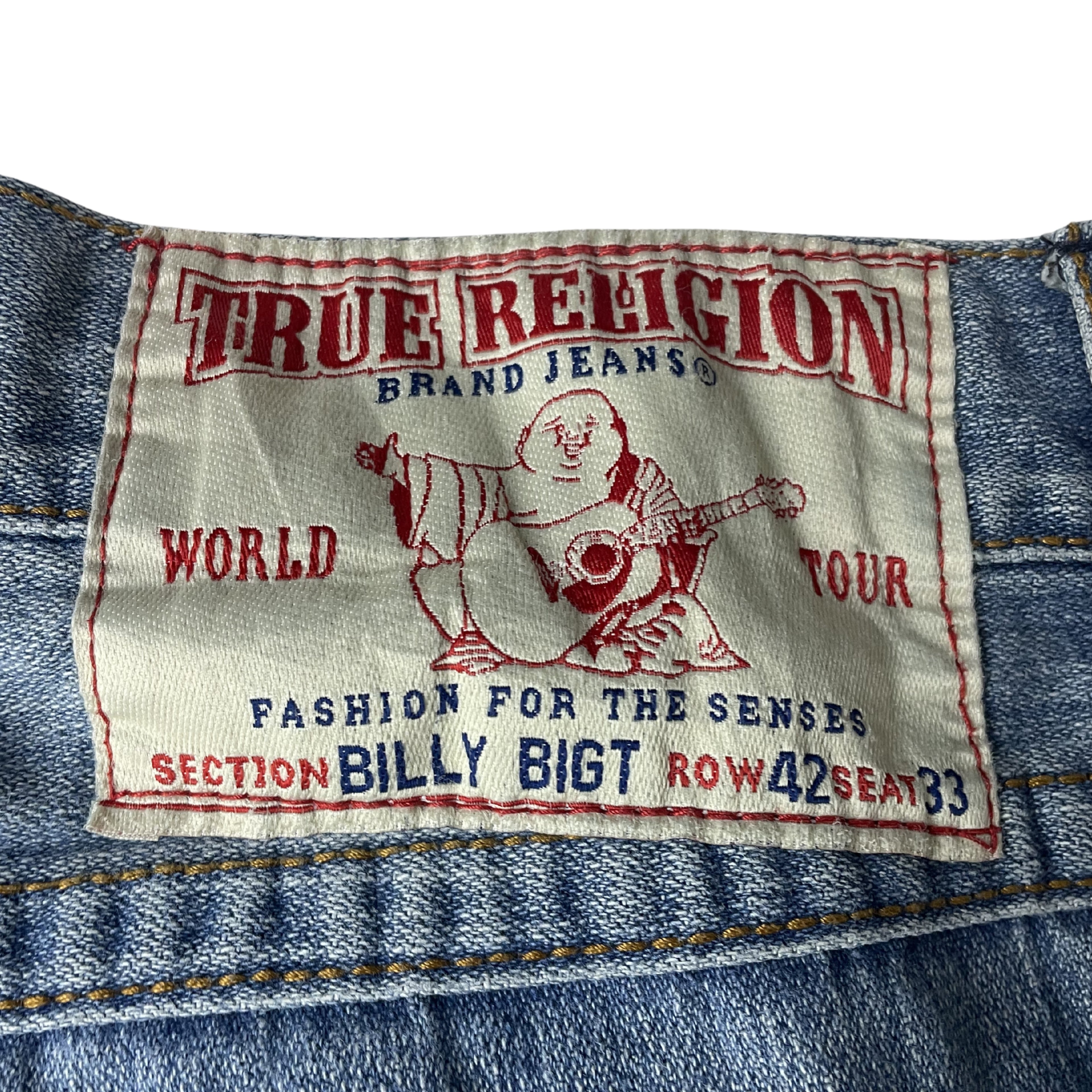 True Religion Billy Bootcut Jeans Light Blue