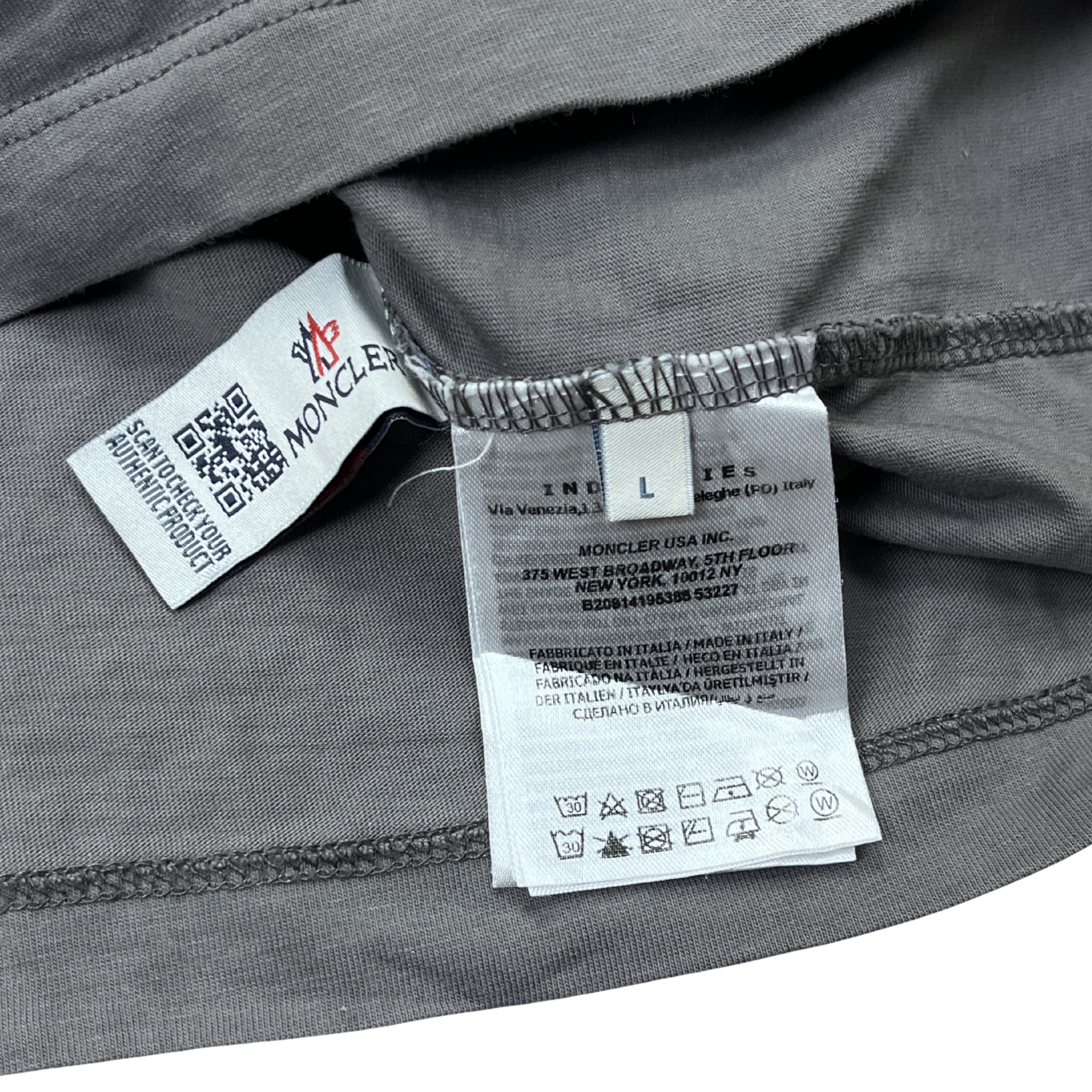 Moncler Slim Fit T-shirt – Grey