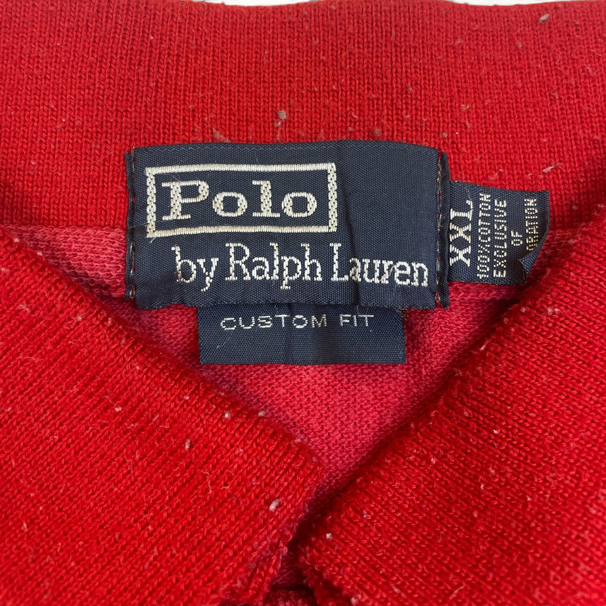 Ralph Lauren Mercer RL Polo Team Long Sleeve Polo (Red)