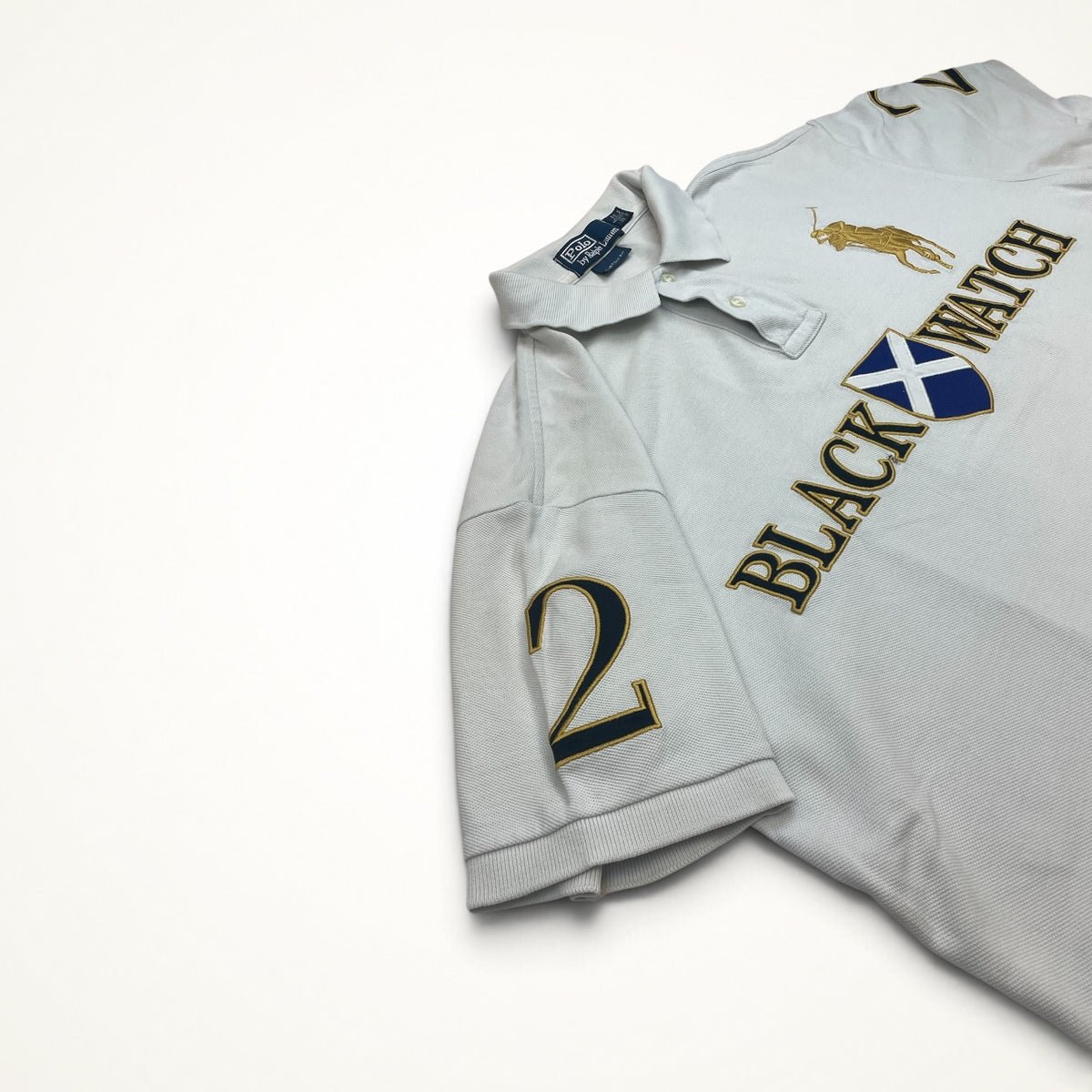 Ralph Lauren Black Watch Big Pony Polo #2 (White)