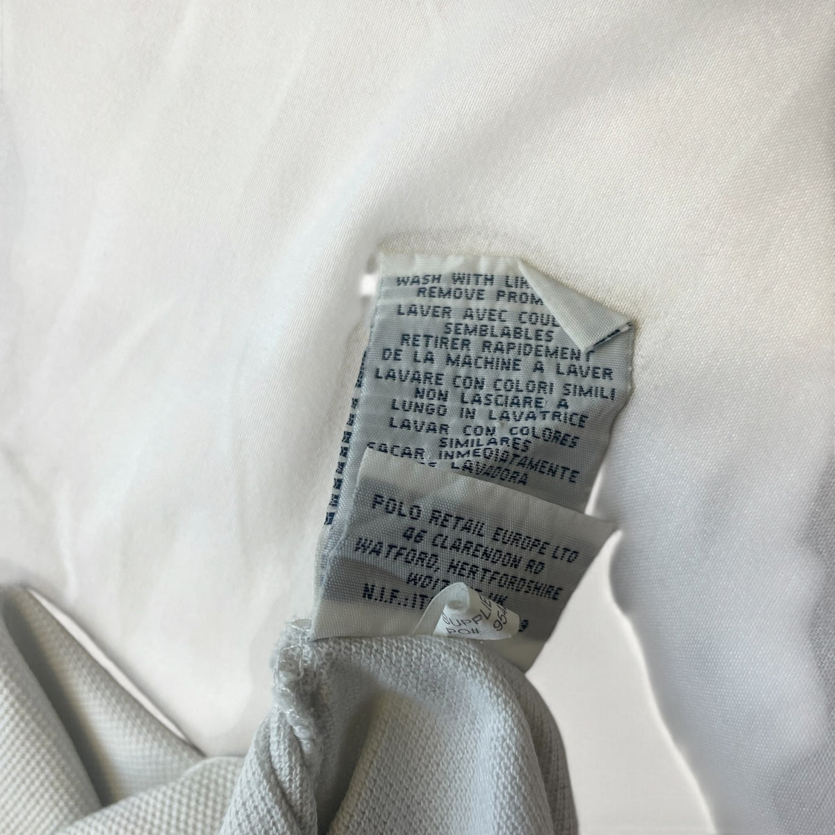 Ralph Lauren Black Watch Big Pony Polo #2 (White)