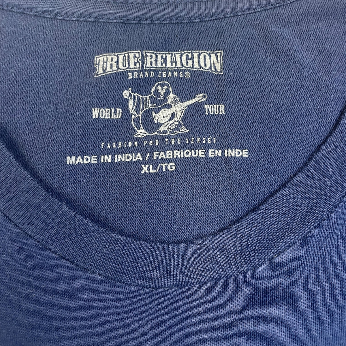 True Religion MFG Co 2002 Graphic Tee (Navy)