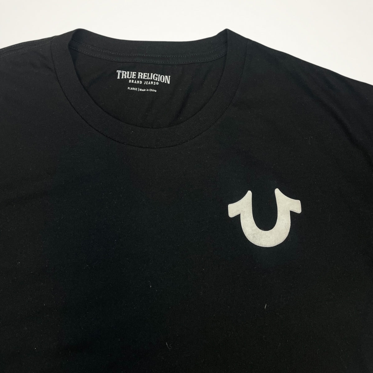 True Religion Diamond Logo Back Print Tee (Black)