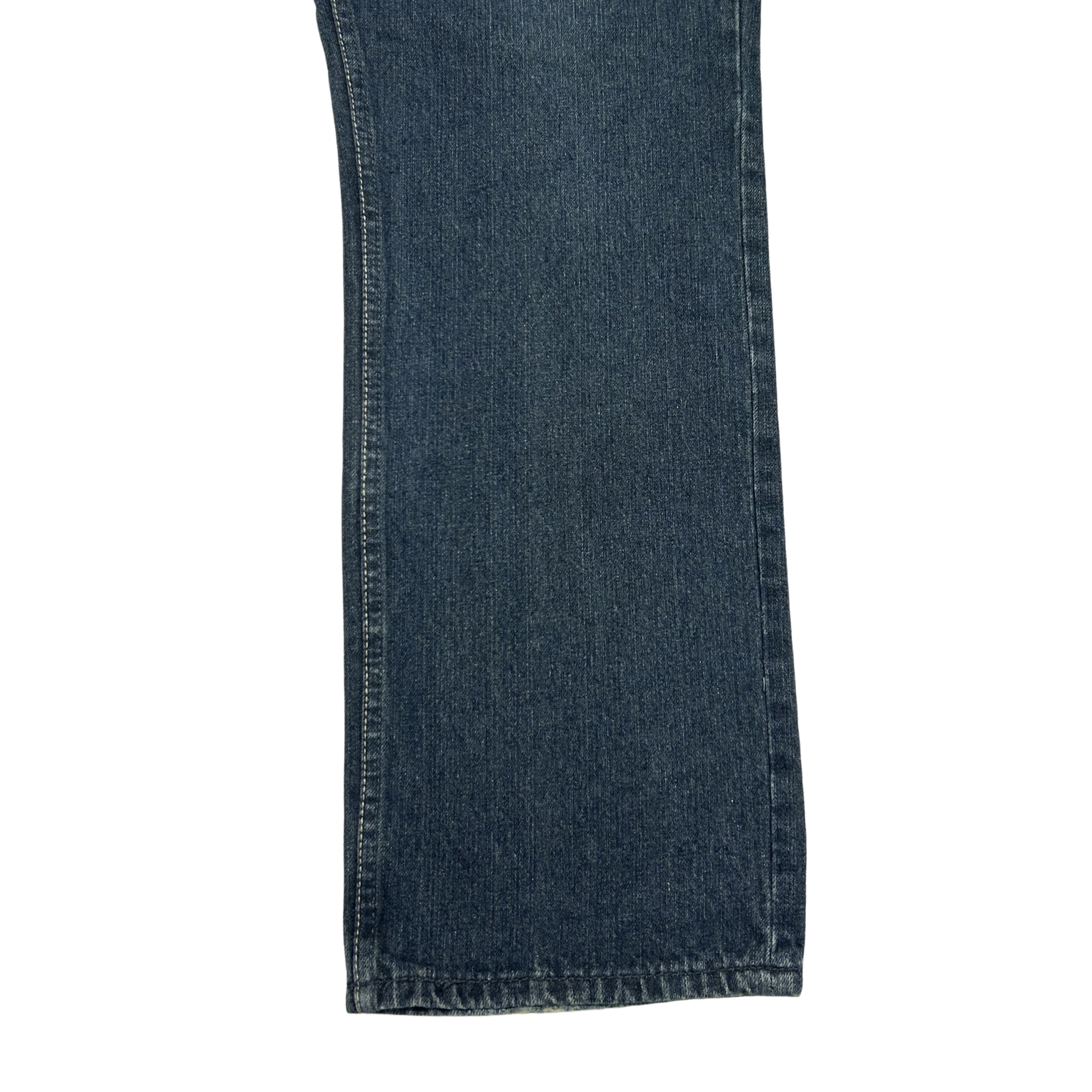 Y2K Denim Jeans- Dark Blue