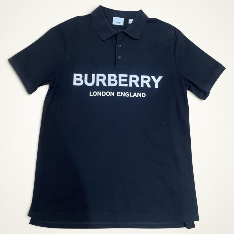 Burberry London England Logo Polo (Navy)