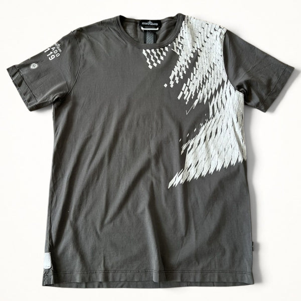 Stone Island Graphic Tee (Charcoal)
