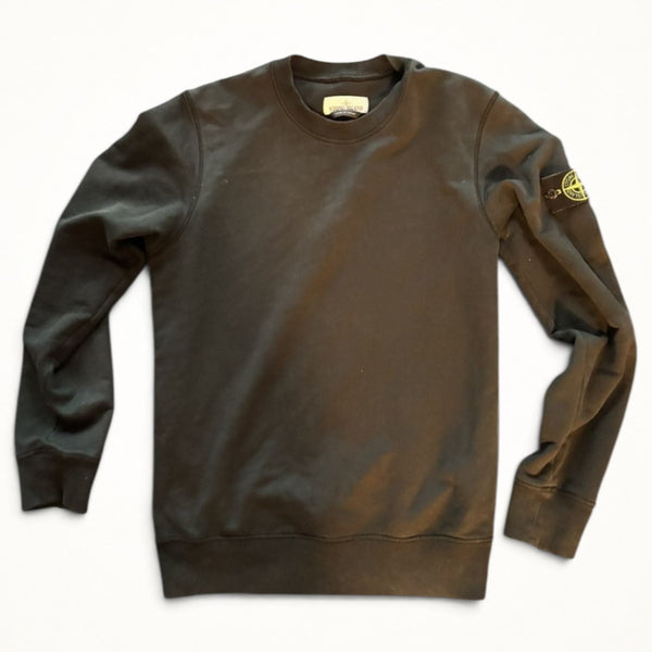 Stone Island Crewneck Sweatshirt (Dark Olive)