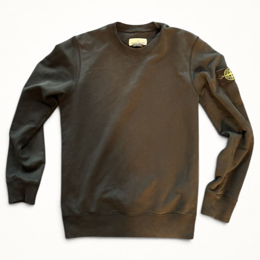 Stone Island Crewneck Sweatshirt (Dark Olive)